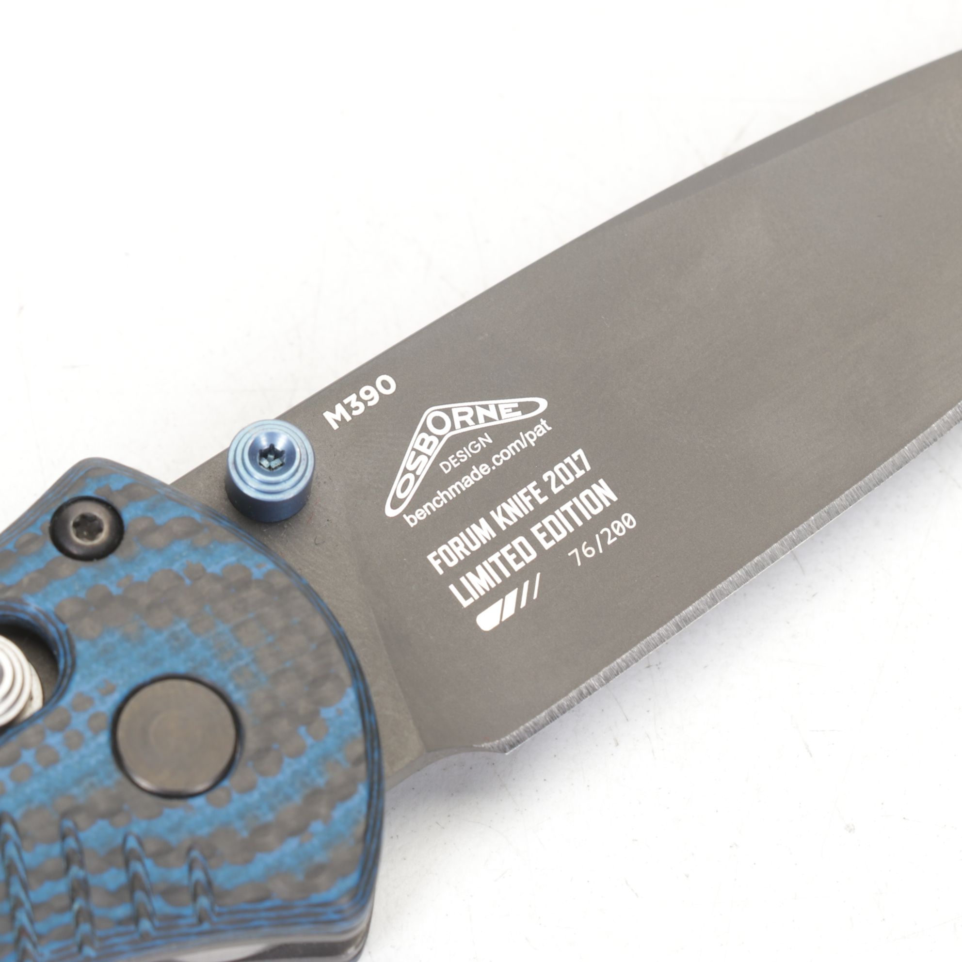 Benchmade Osborne Limited Edition Forum Knife and ATS-34 Folding Knife, 1990s