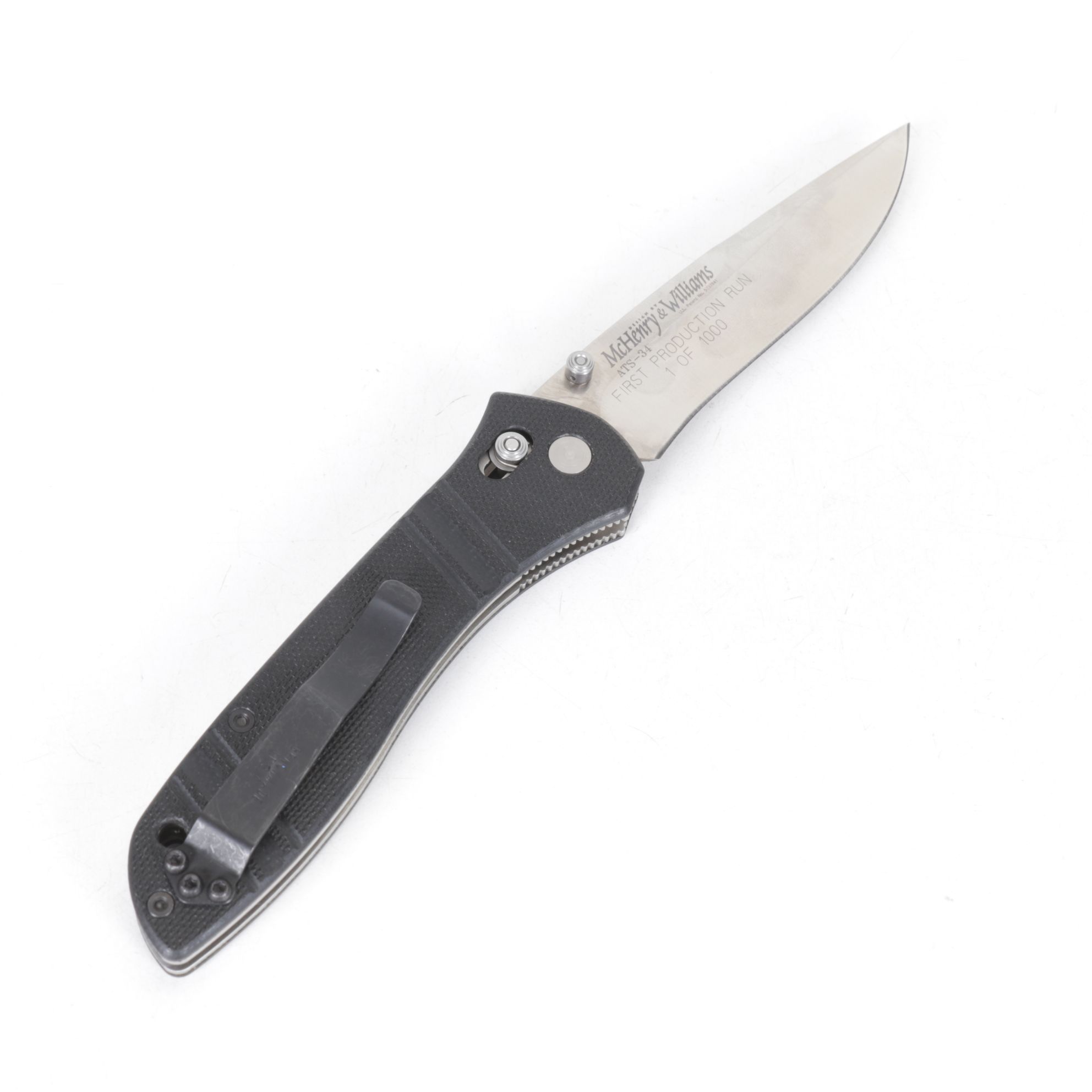 Benchmade ATS-34 Folding Knife Designed by McHenry & Williams