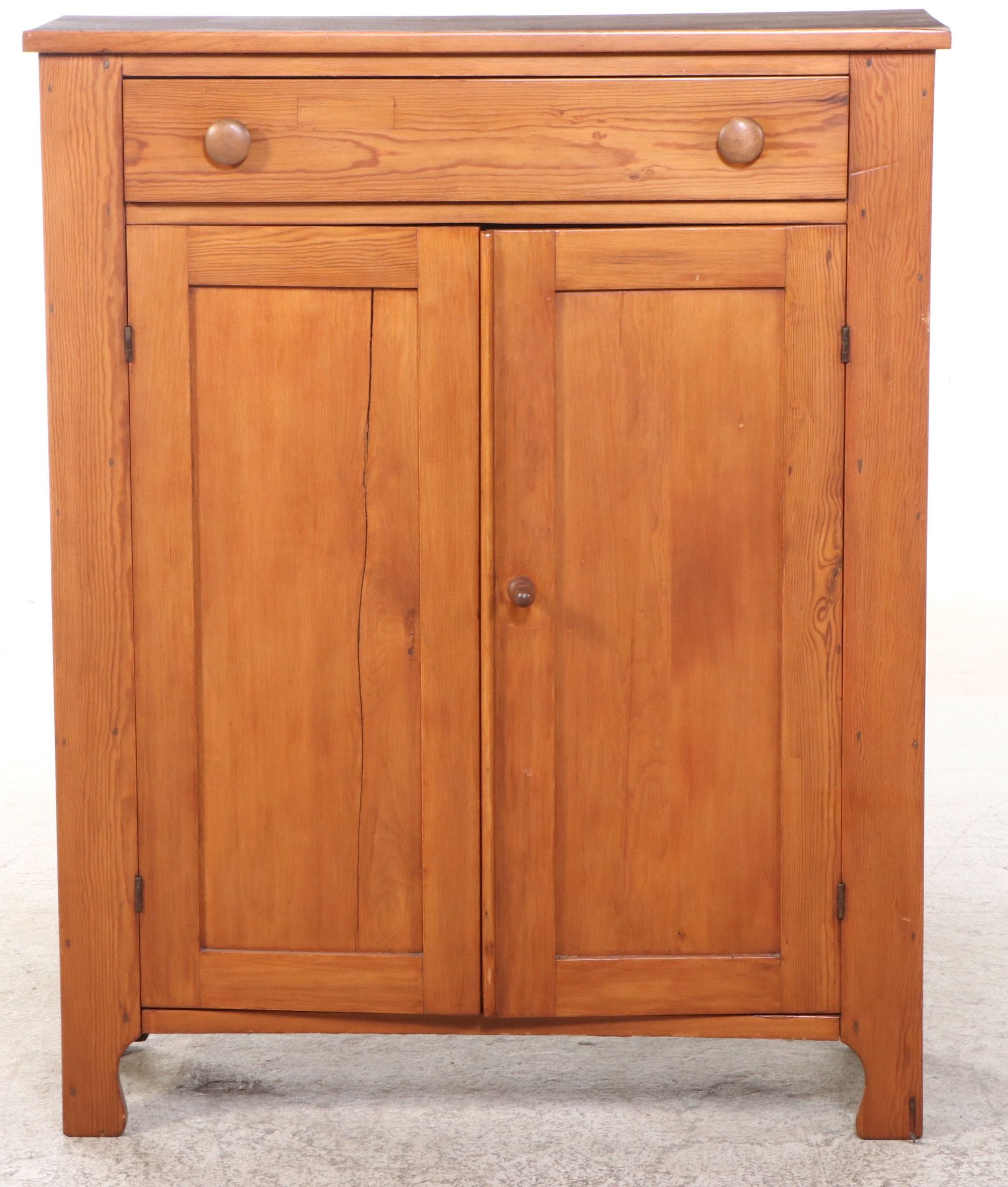 Shaker Style Pine Cupboard