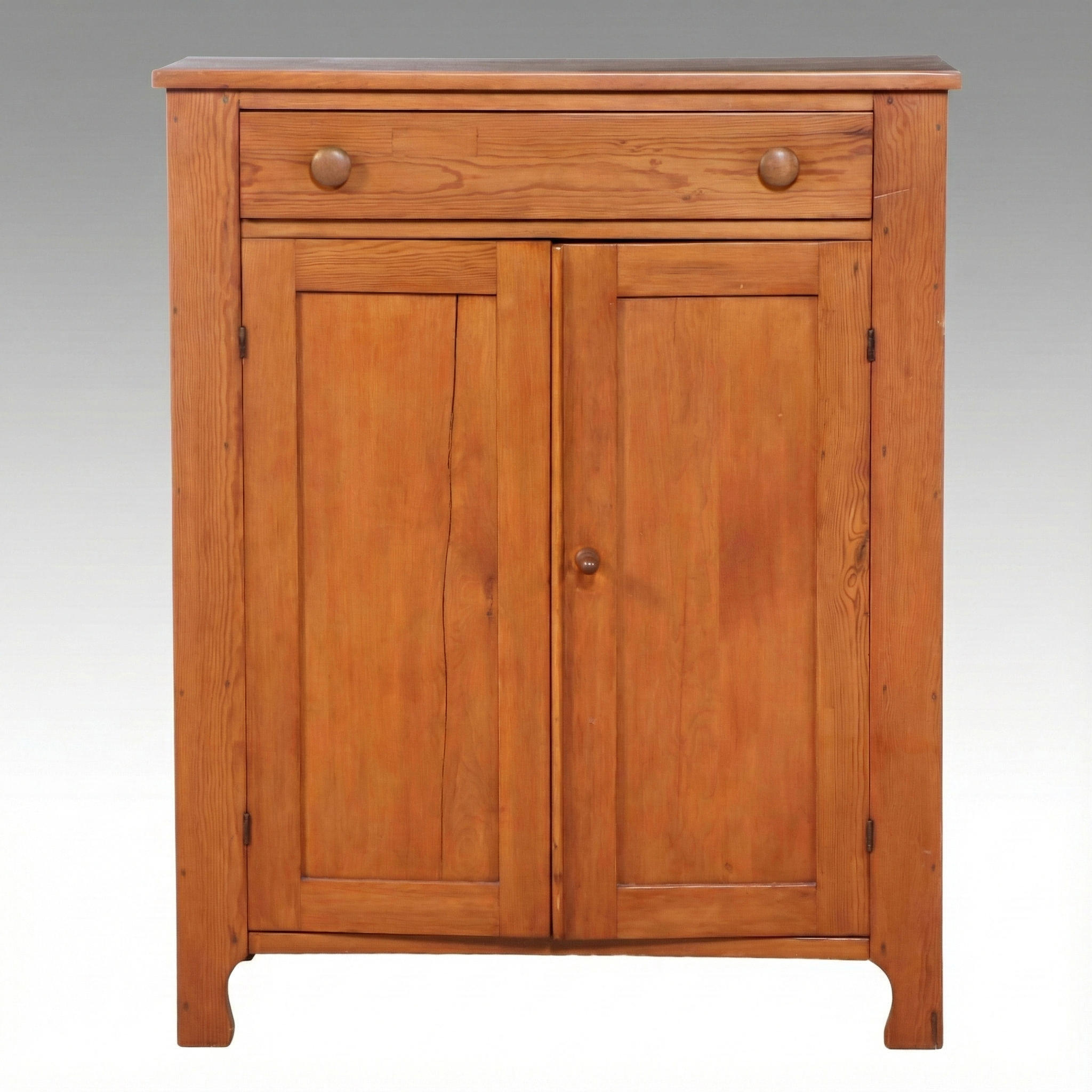 Shaker Style Pine Cupboard