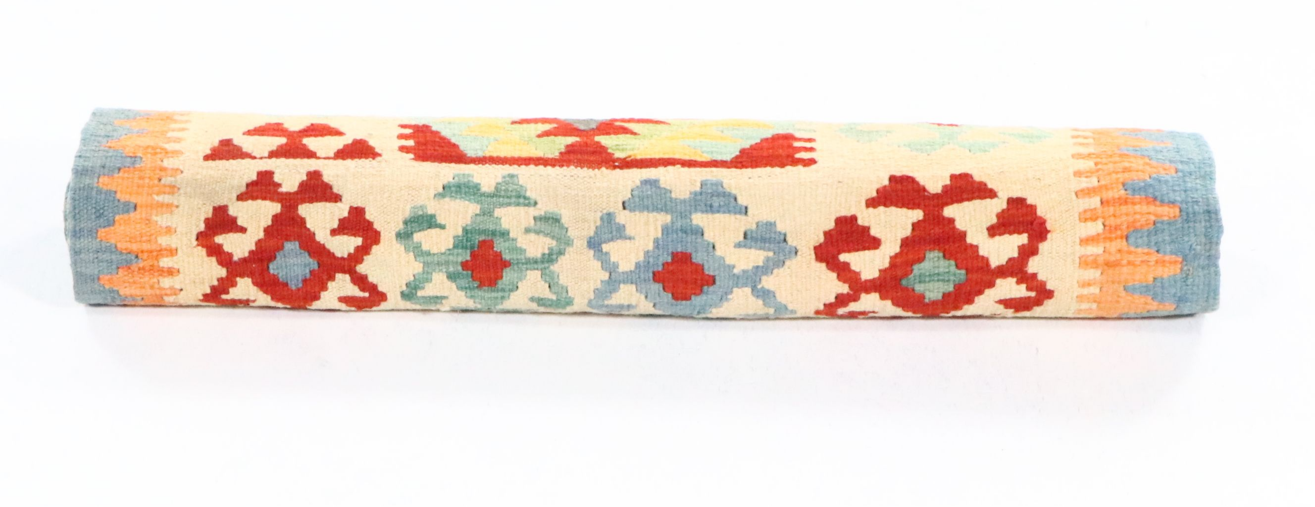 2'11 x 13' Handwoven Pakistani Kilim Carpet Runner