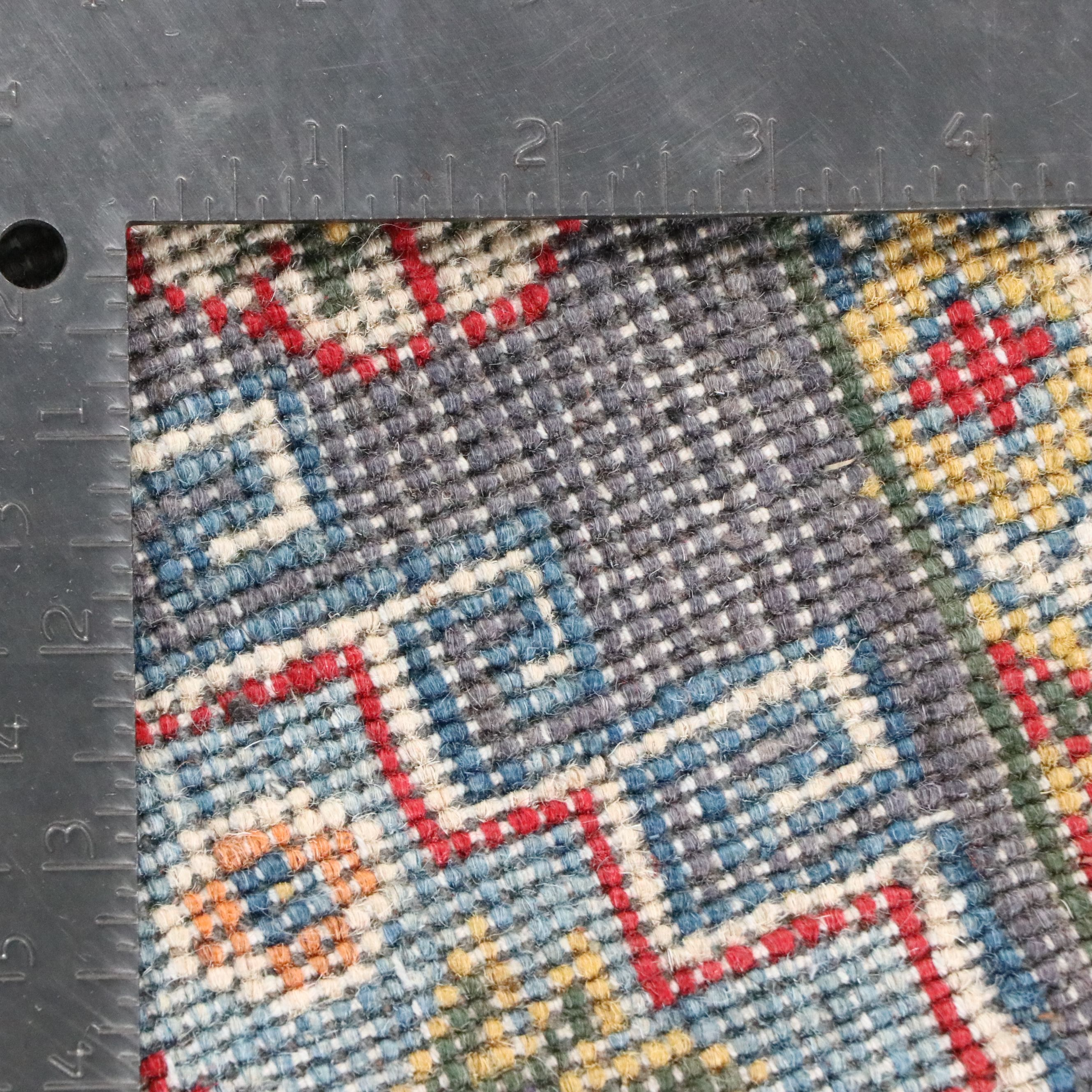 2' x 5'11 Hand-Knotted Pakistani Kazak Carpet Runner