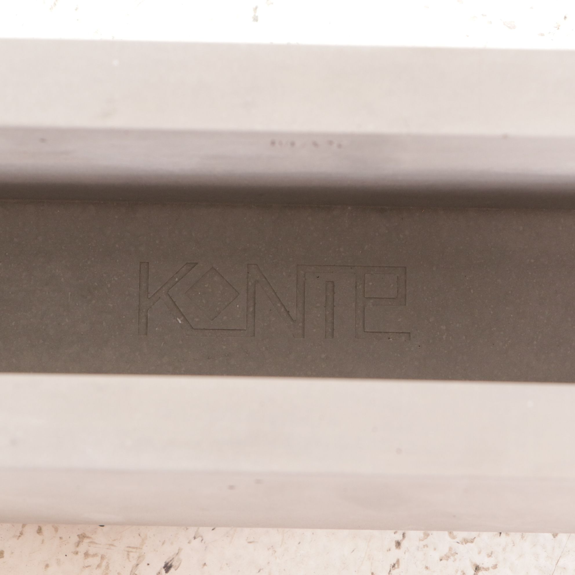 Pair of Konte Durx-Litecrete Rectangular Tabletop Fire Pits