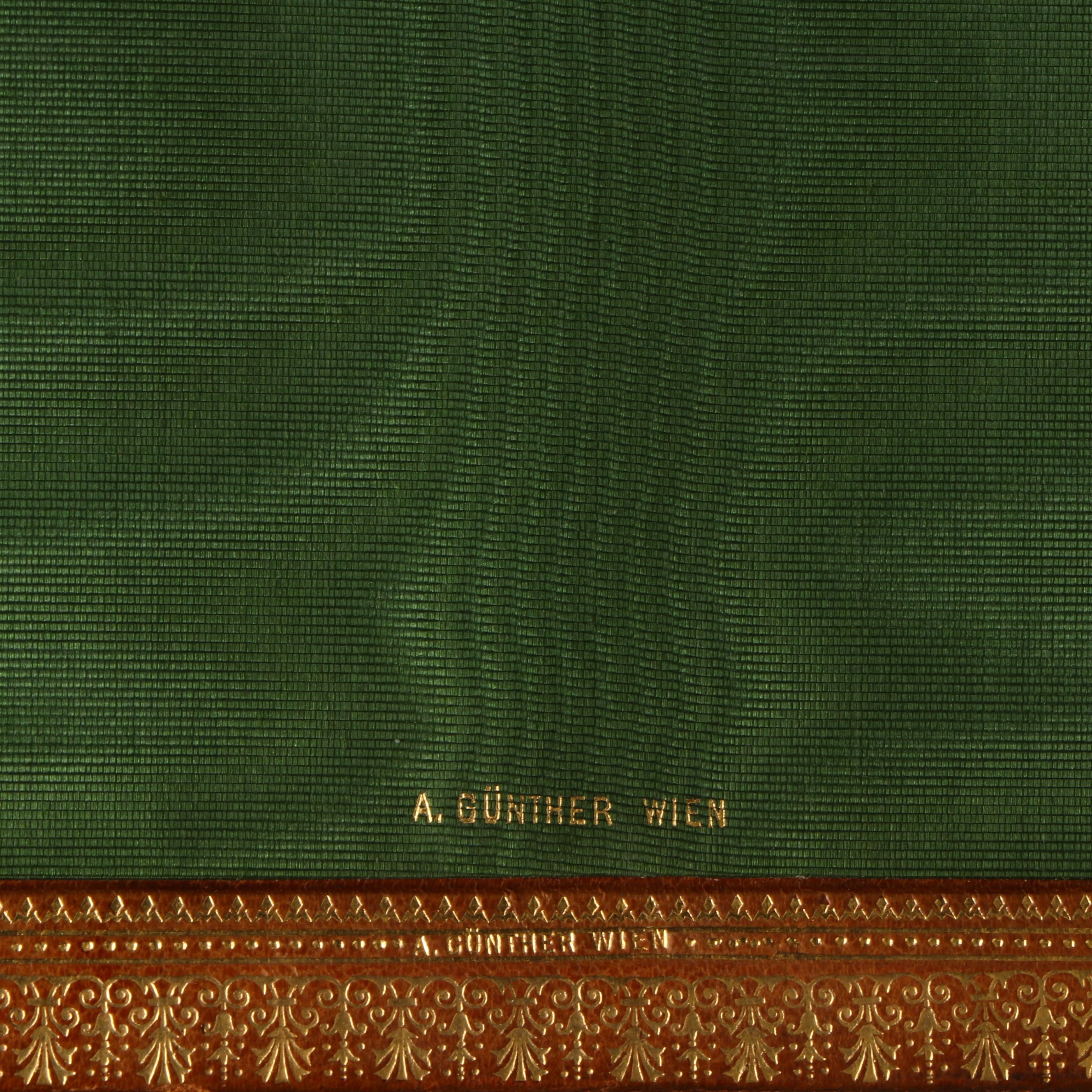 Fiftieth Anniversary Austrian Allina Vocational School Presentation Album, 1898