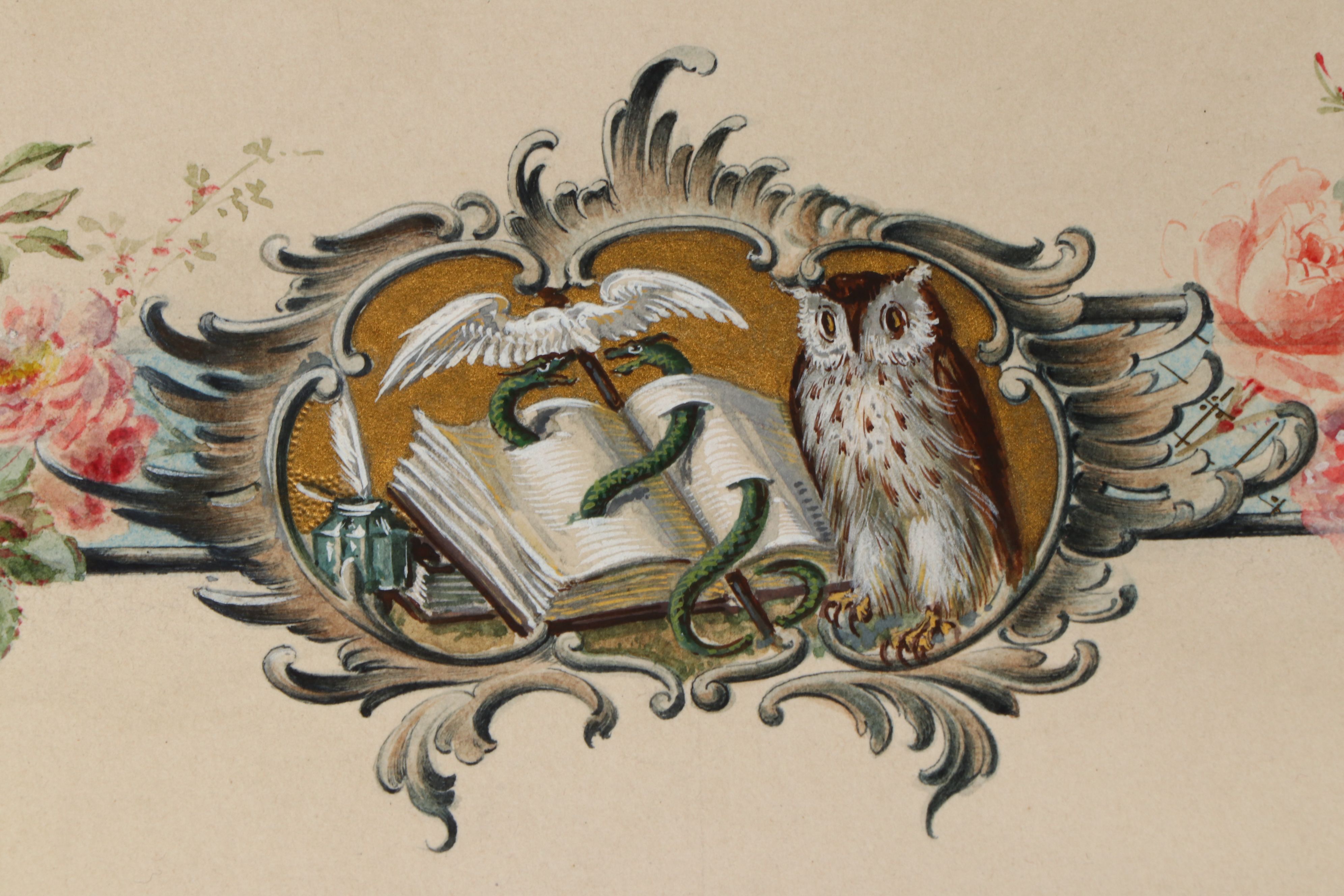 Fiftieth Anniversary Austrian Allina Vocational School Presentation Album, 1898