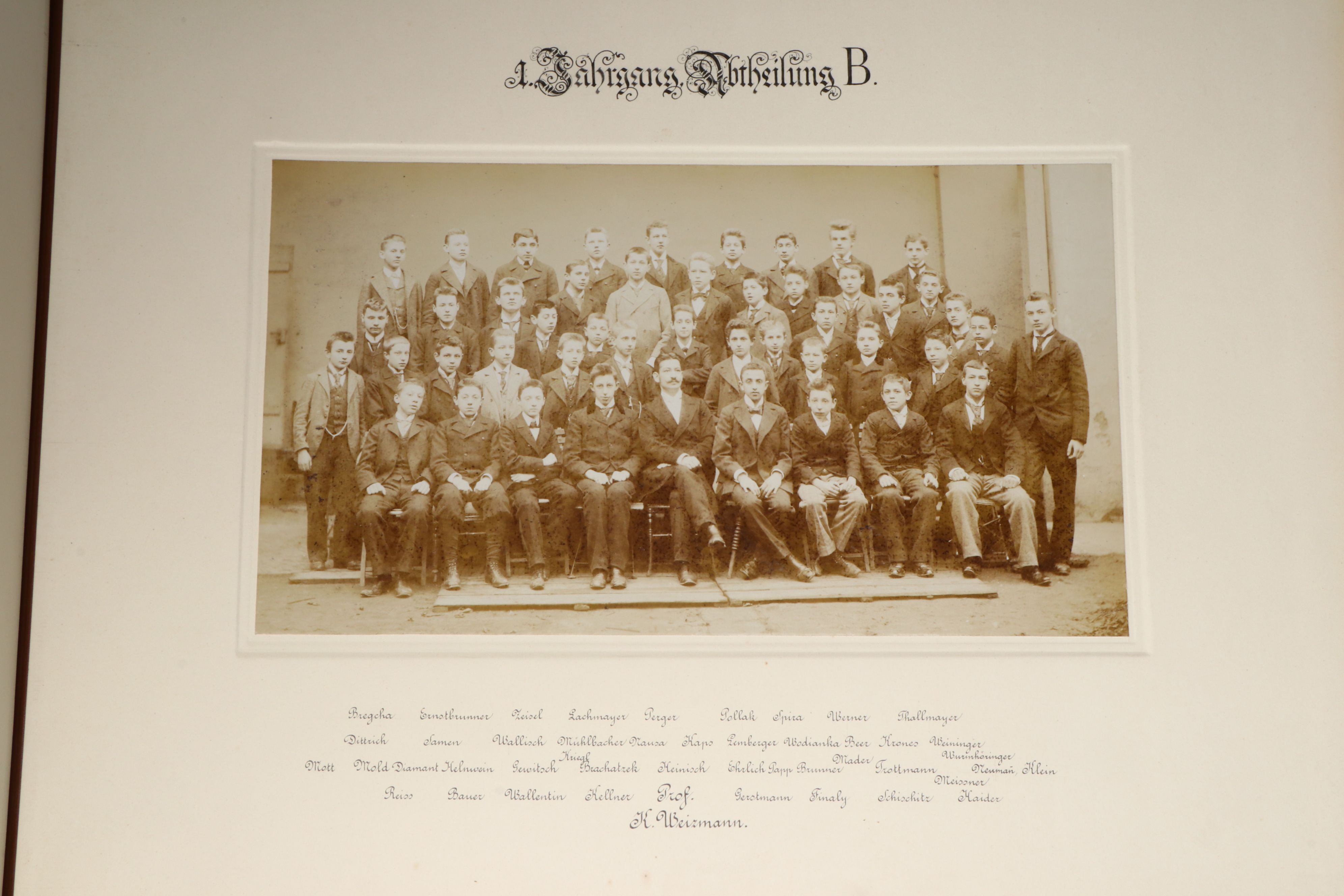 Fiftieth Anniversary Austrian Allina Vocational School Presentation Album, 1898