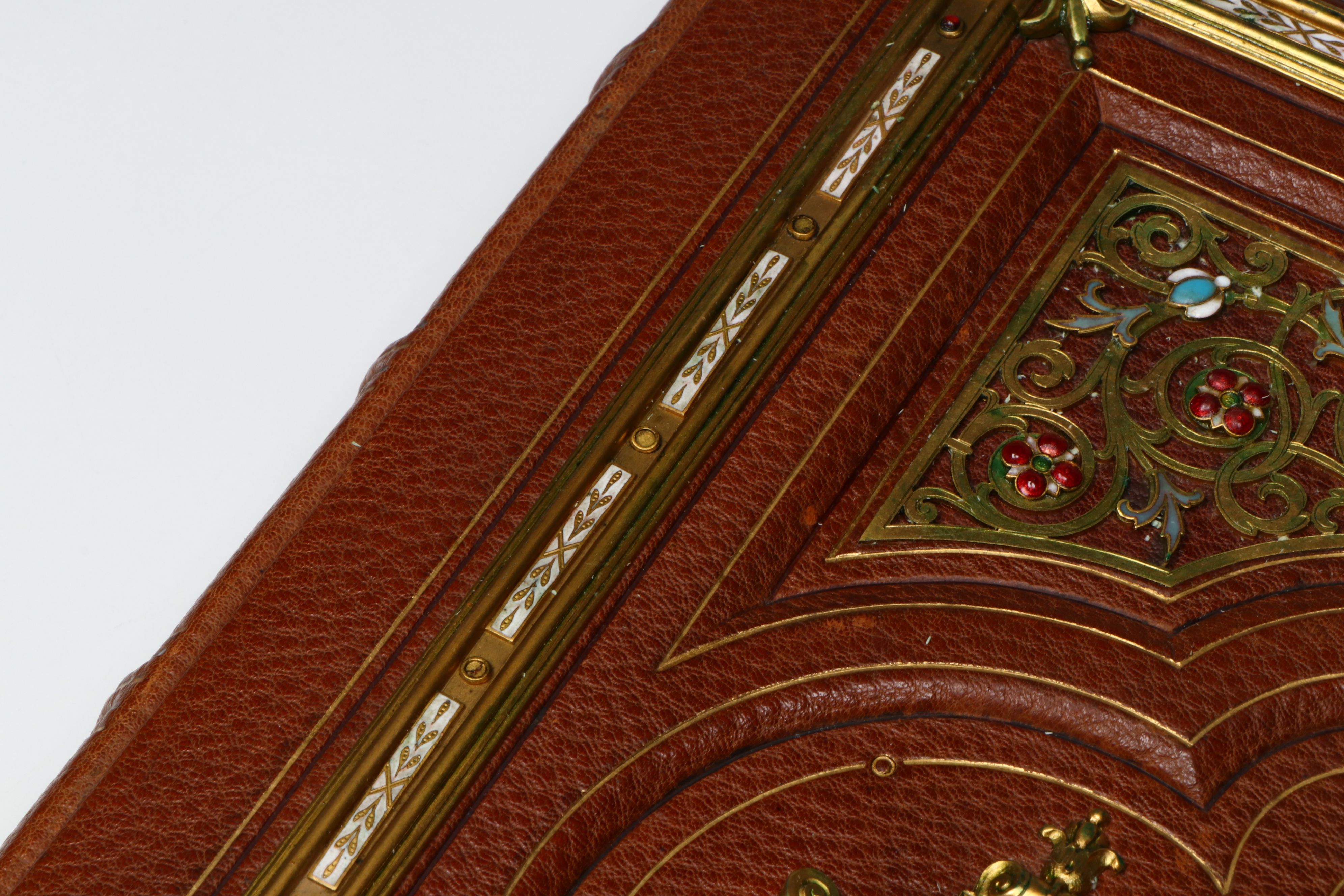 Fiftieth Anniversary Austrian Allina Vocational School Presentation Album, 1898