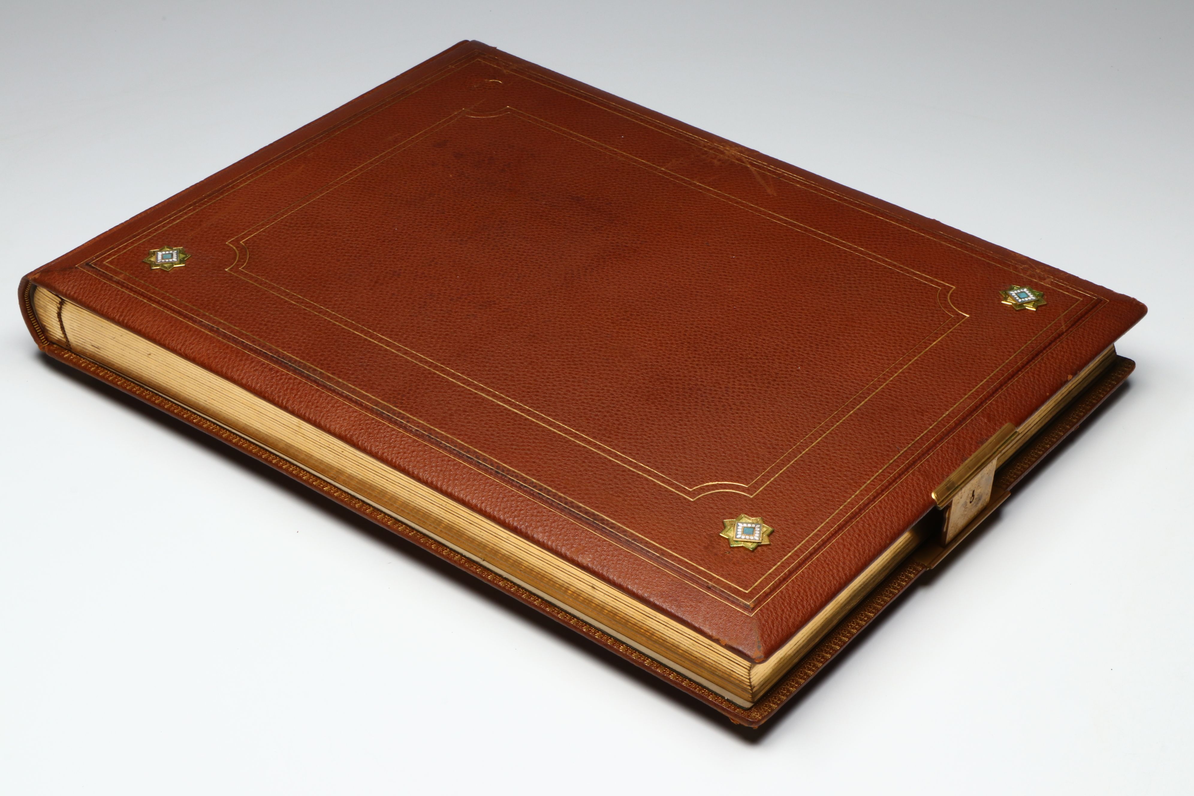 Fiftieth Anniversary Austrian Allina Vocational School Presentation Album, 1898