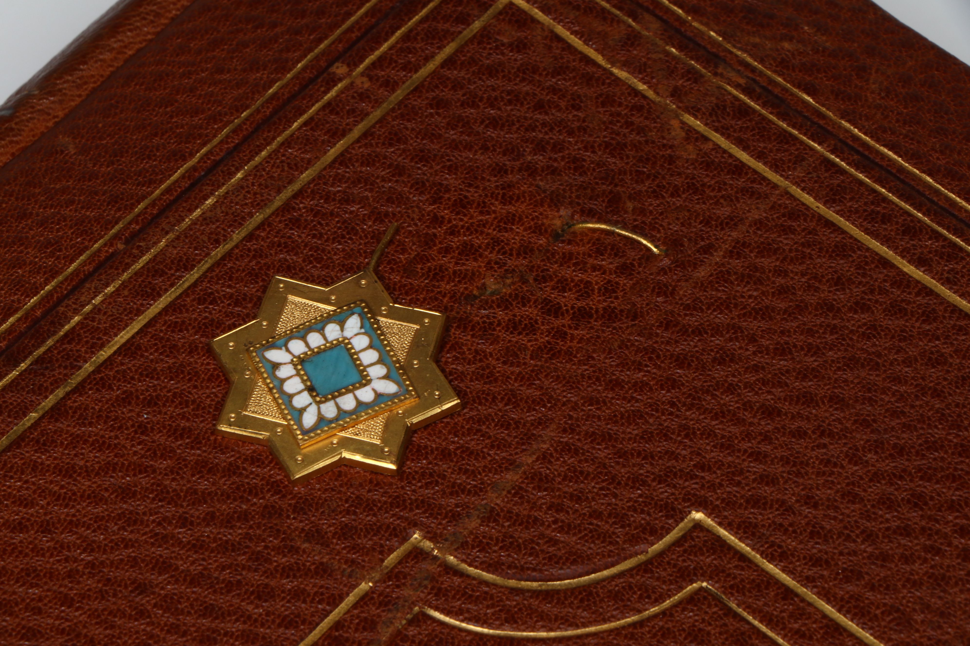 Fiftieth Anniversary Austrian Allina Vocational School Presentation Album, 1898