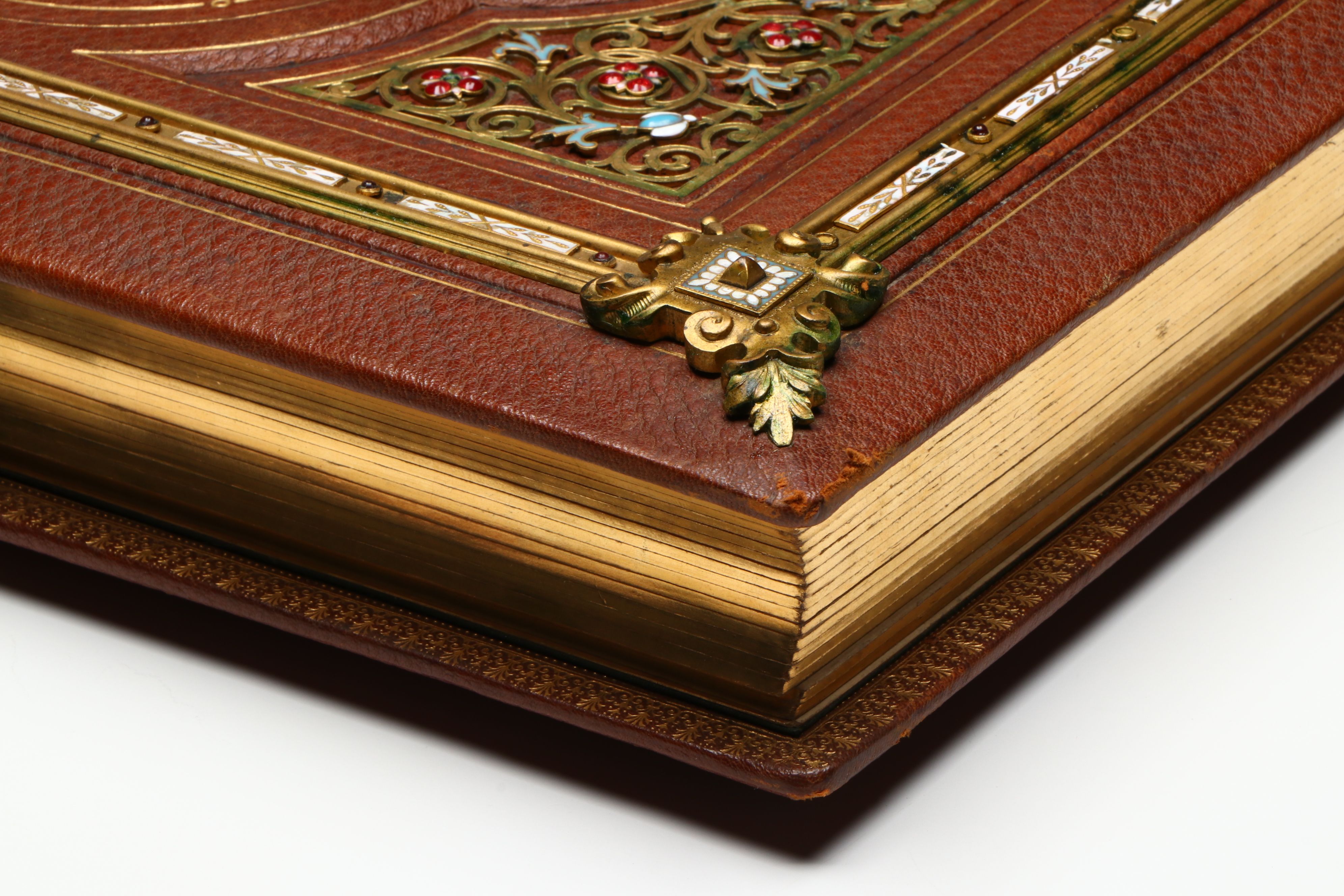 Fiftieth Anniversary Austrian Allina Vocational School Presentation Album, 1898