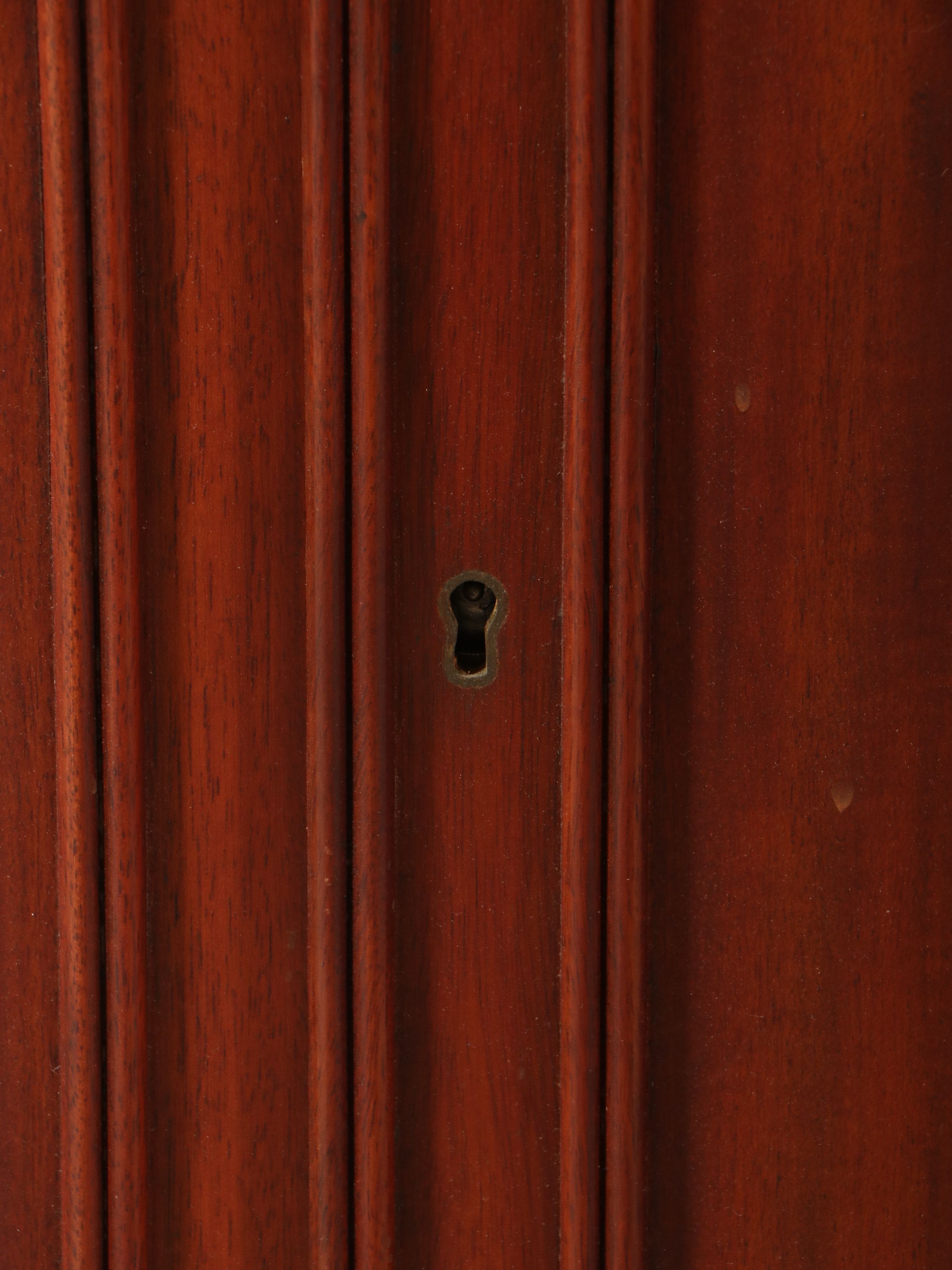 Chippendale Style Mahogany Corner Cabinet