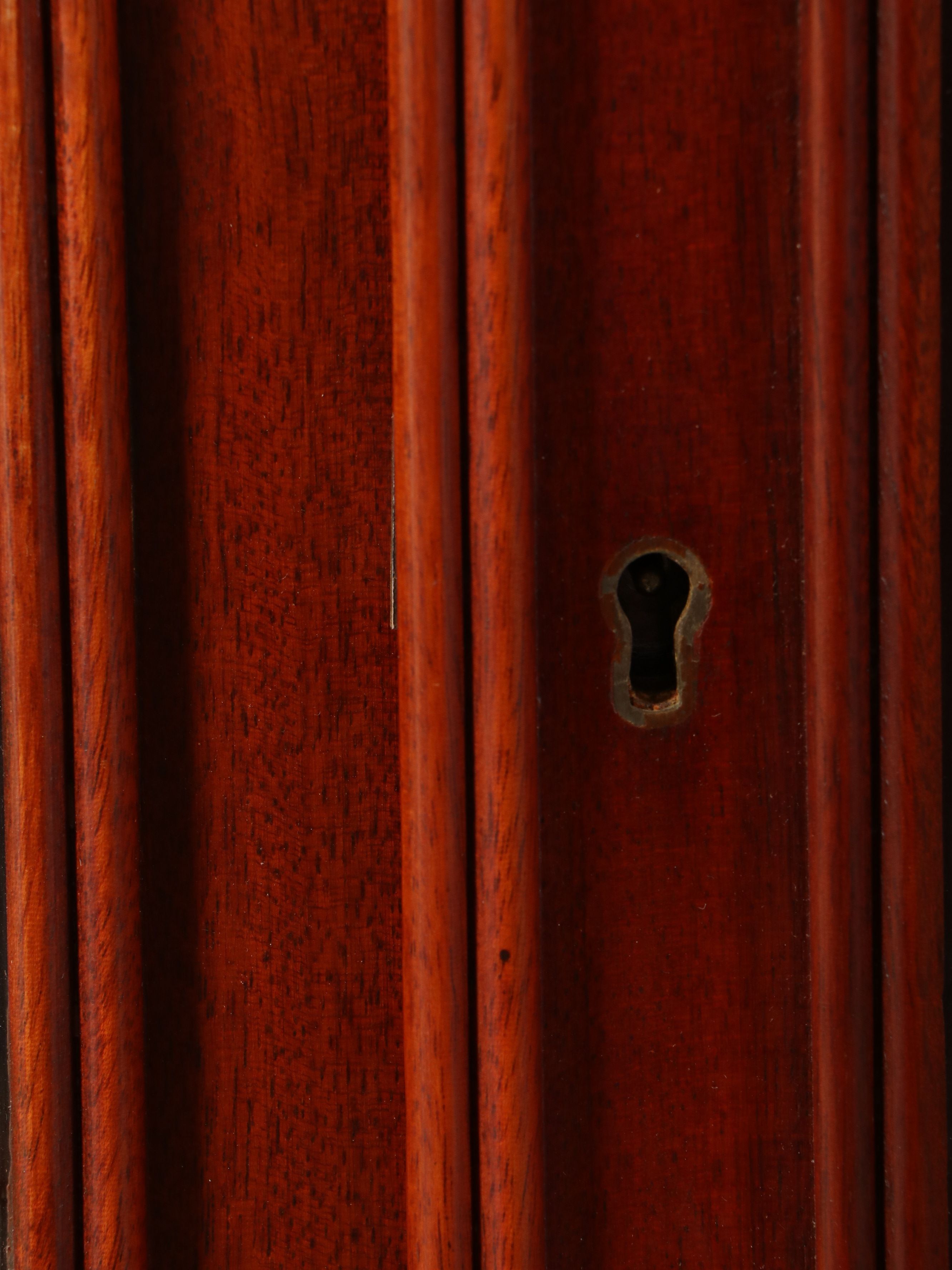 Chippendale Style Mahogany Corner Cabinet