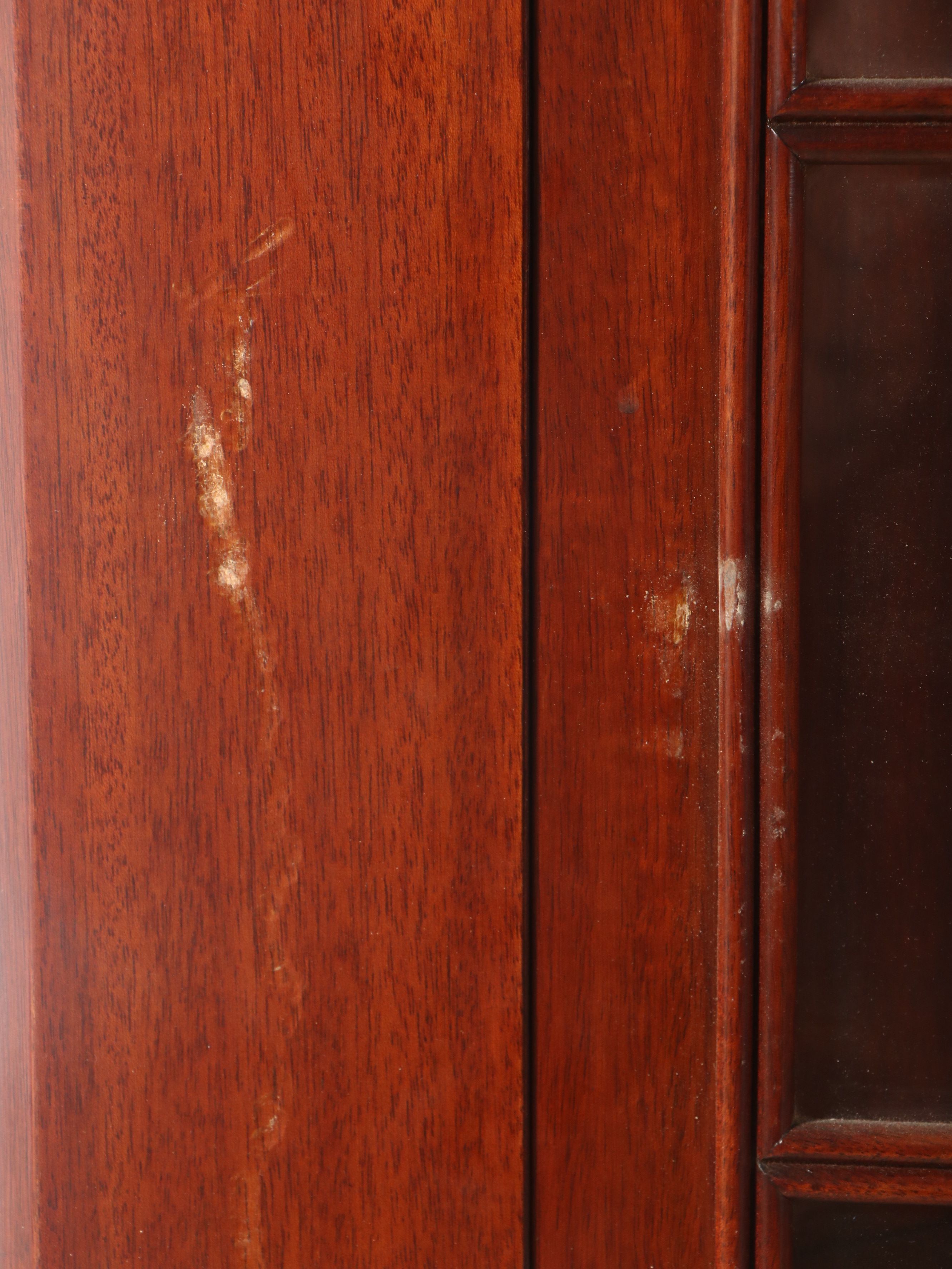 Chippendale Style Mahogany Corner Cabinet