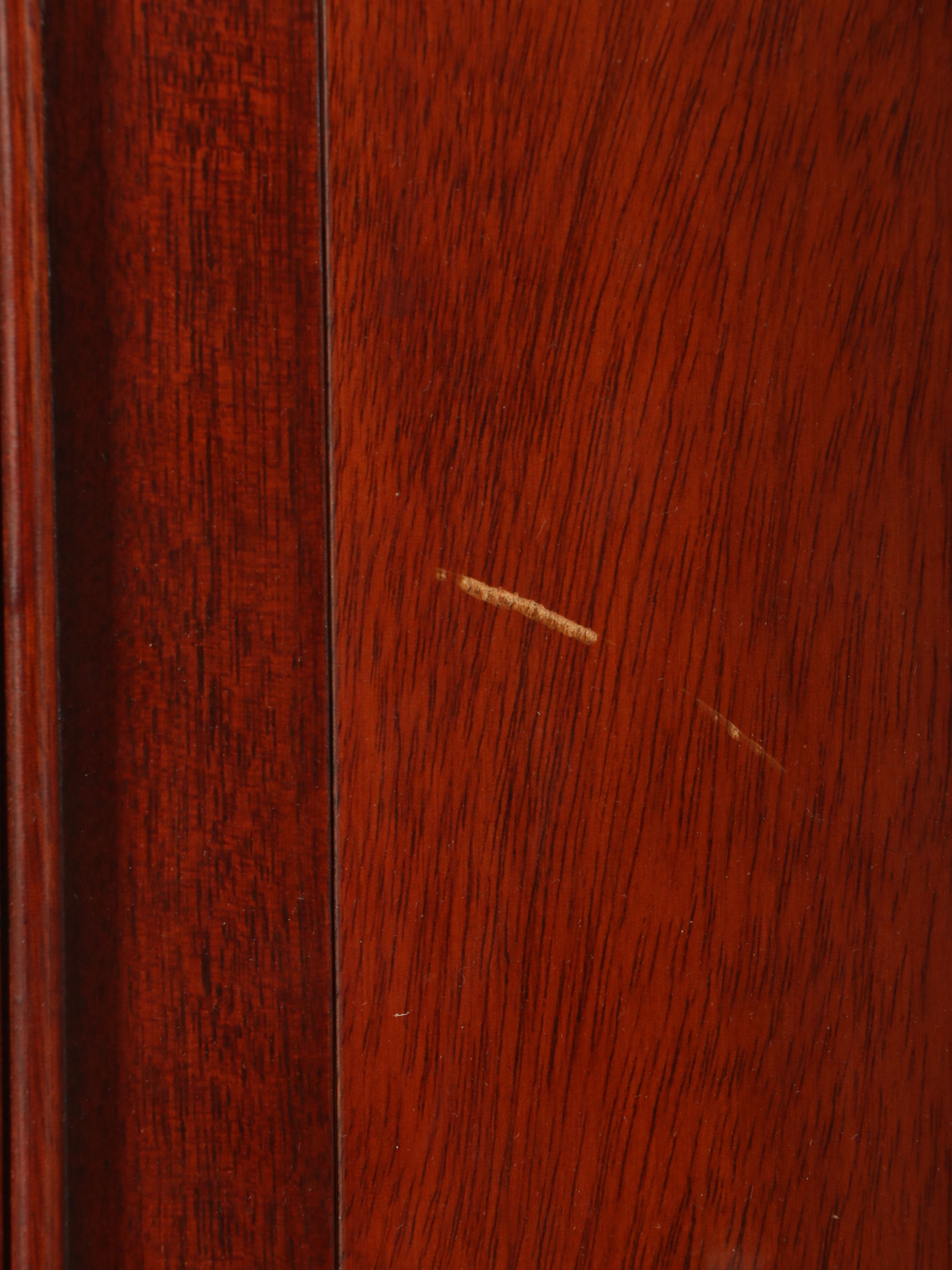 Chippendale Style Mahogany Corner Cabinet