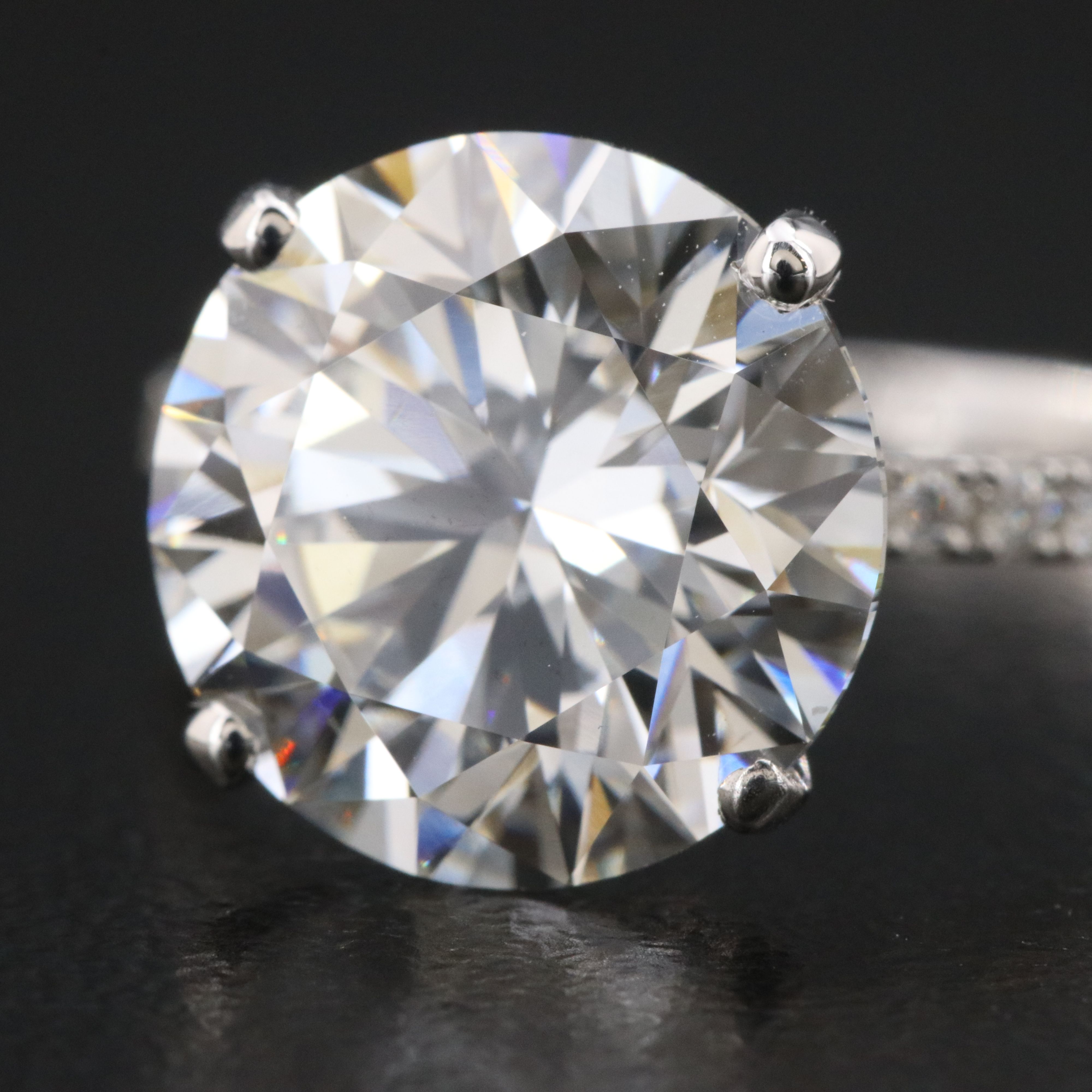 14K 5.18 CTW Lab Grown Diamond Ring with IGI Report