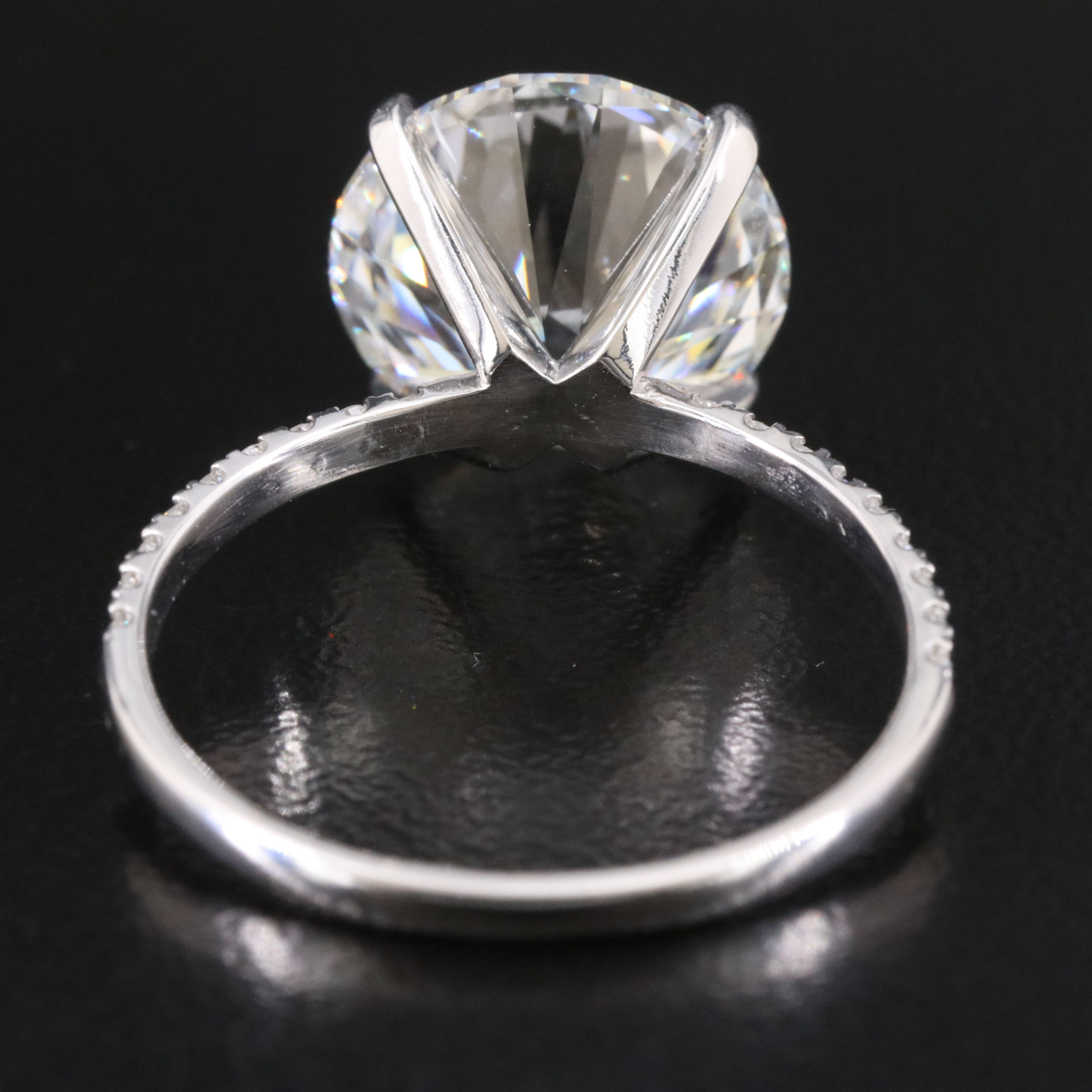 14K 5.18 CTW Lab Grown Diamond Ring with IGI Report