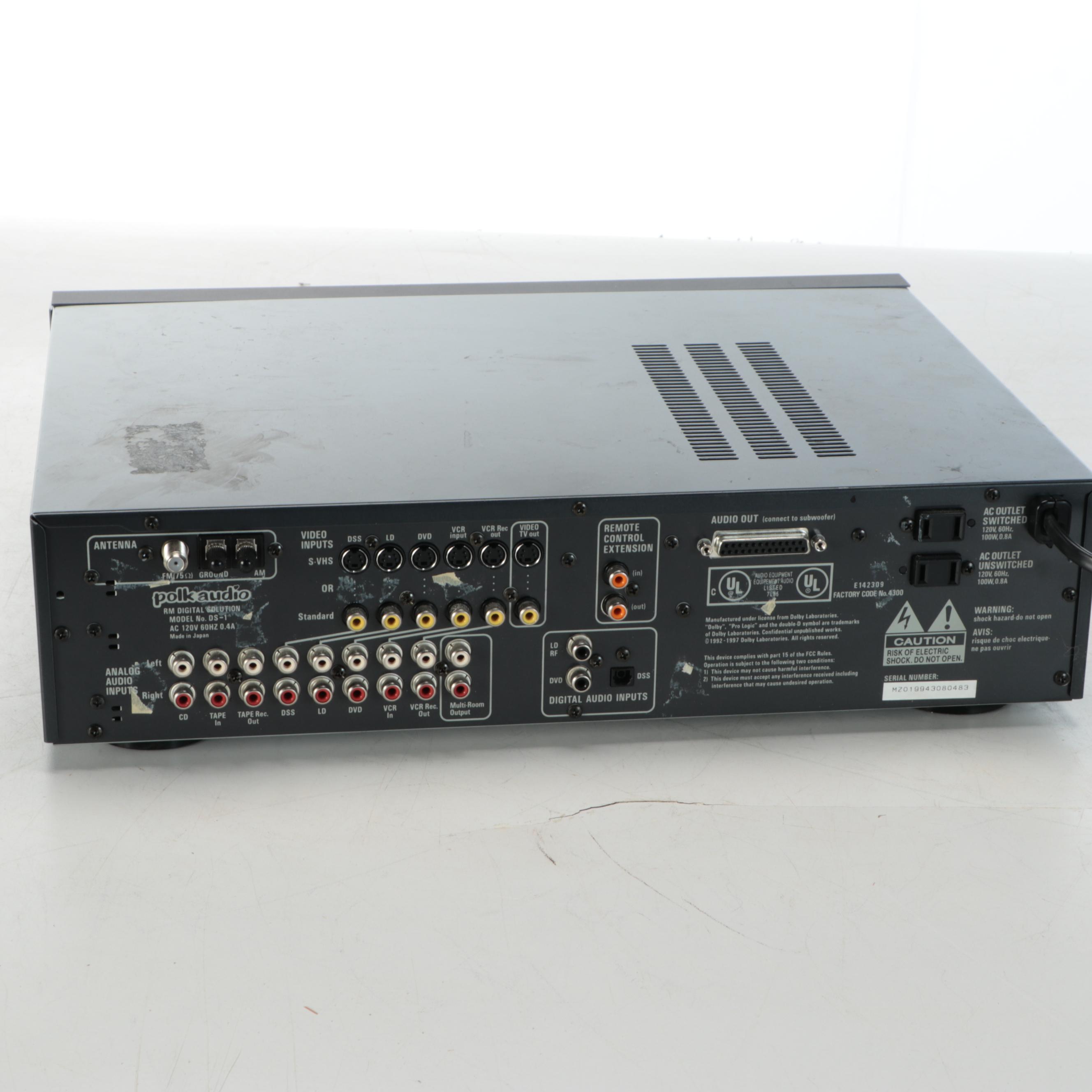 Polk Audio DS-1 Preamplifier Surround System