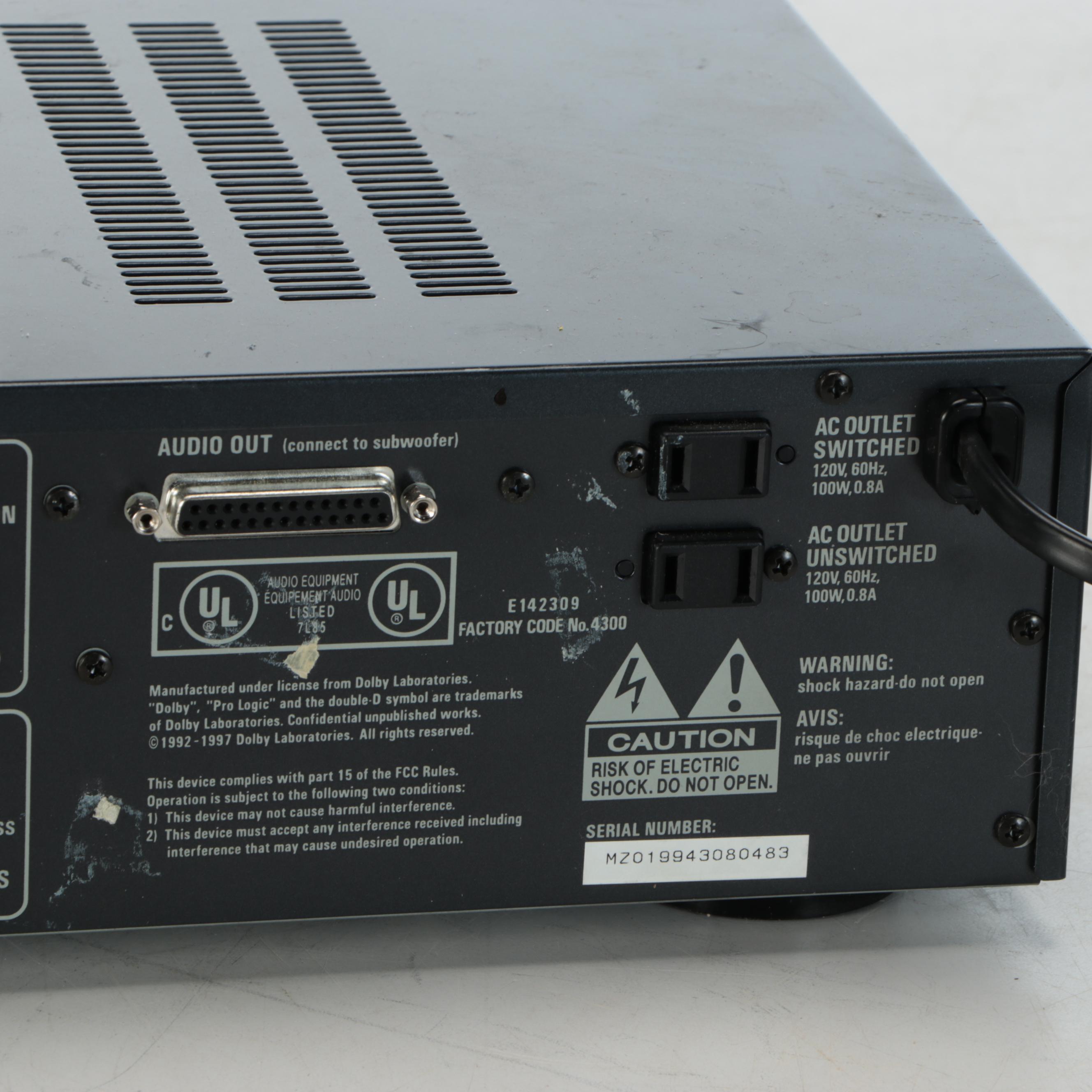 Polk Audio DS-1 Preamplifier Surround System