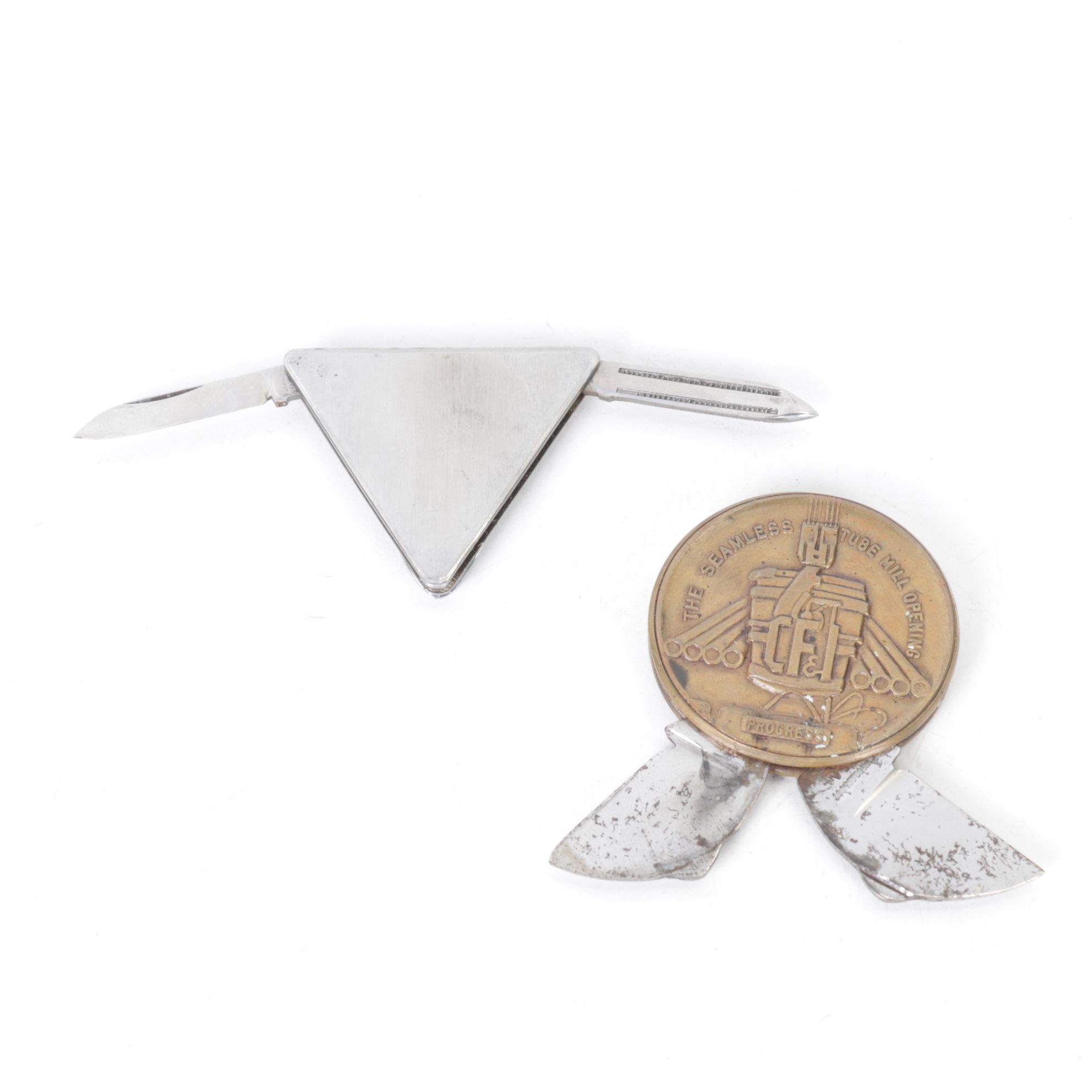 Naval & Fish Motif Folding Pocket Knife Collection