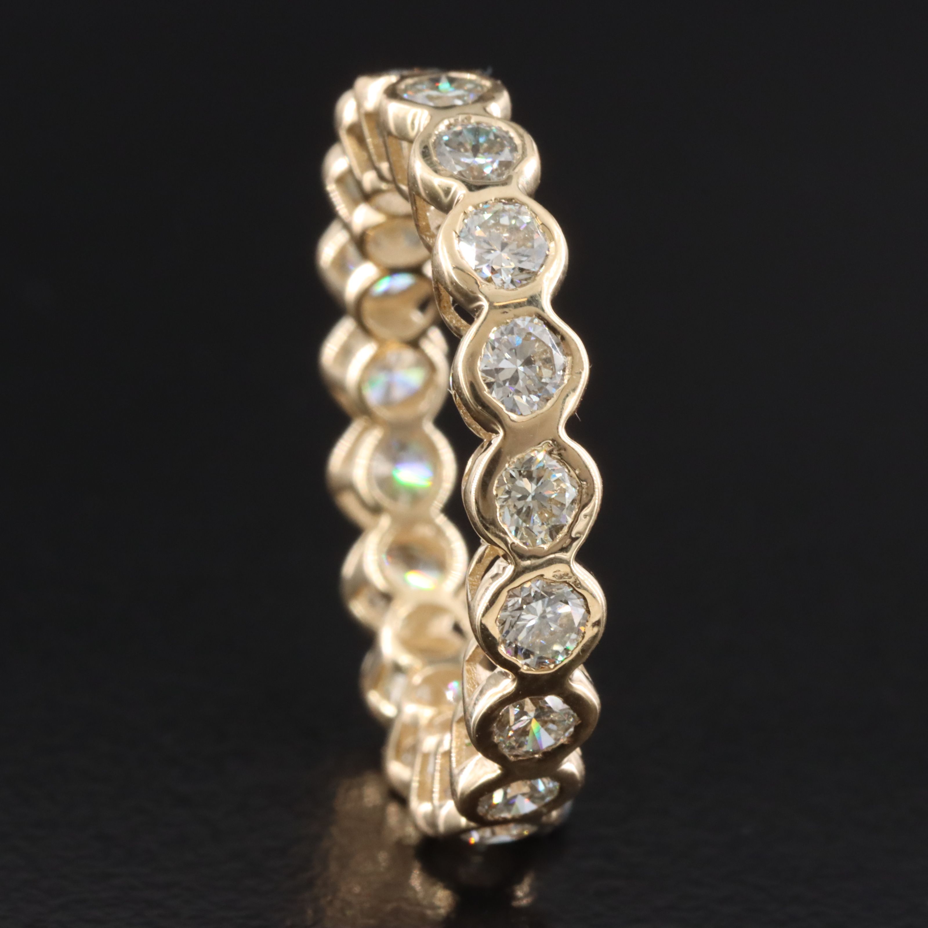 14K 2.41 CTW Diamond Eternity Band