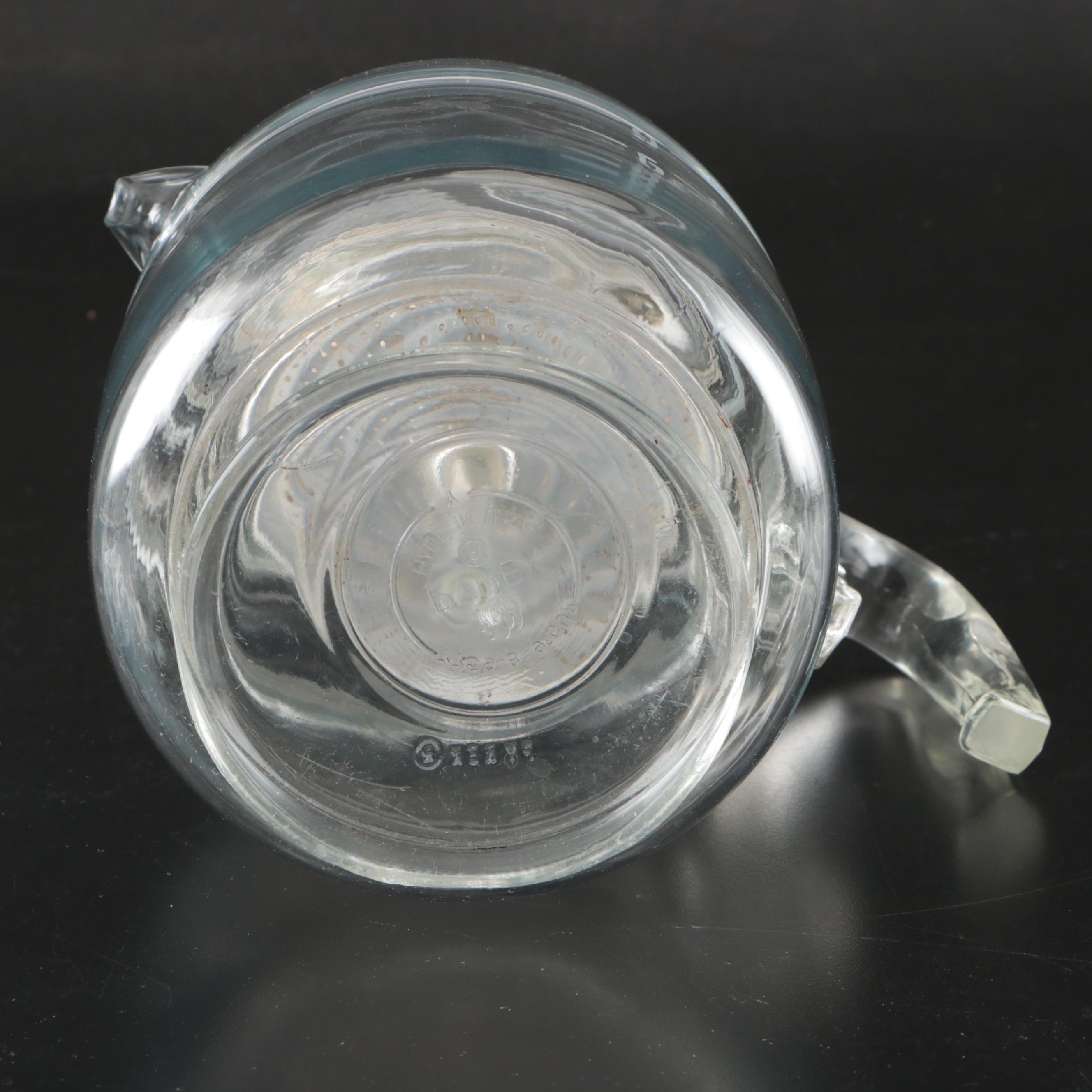 Pyrex Flameware Clear Glass Cooking Pots, Coffee Percolator and Teapot