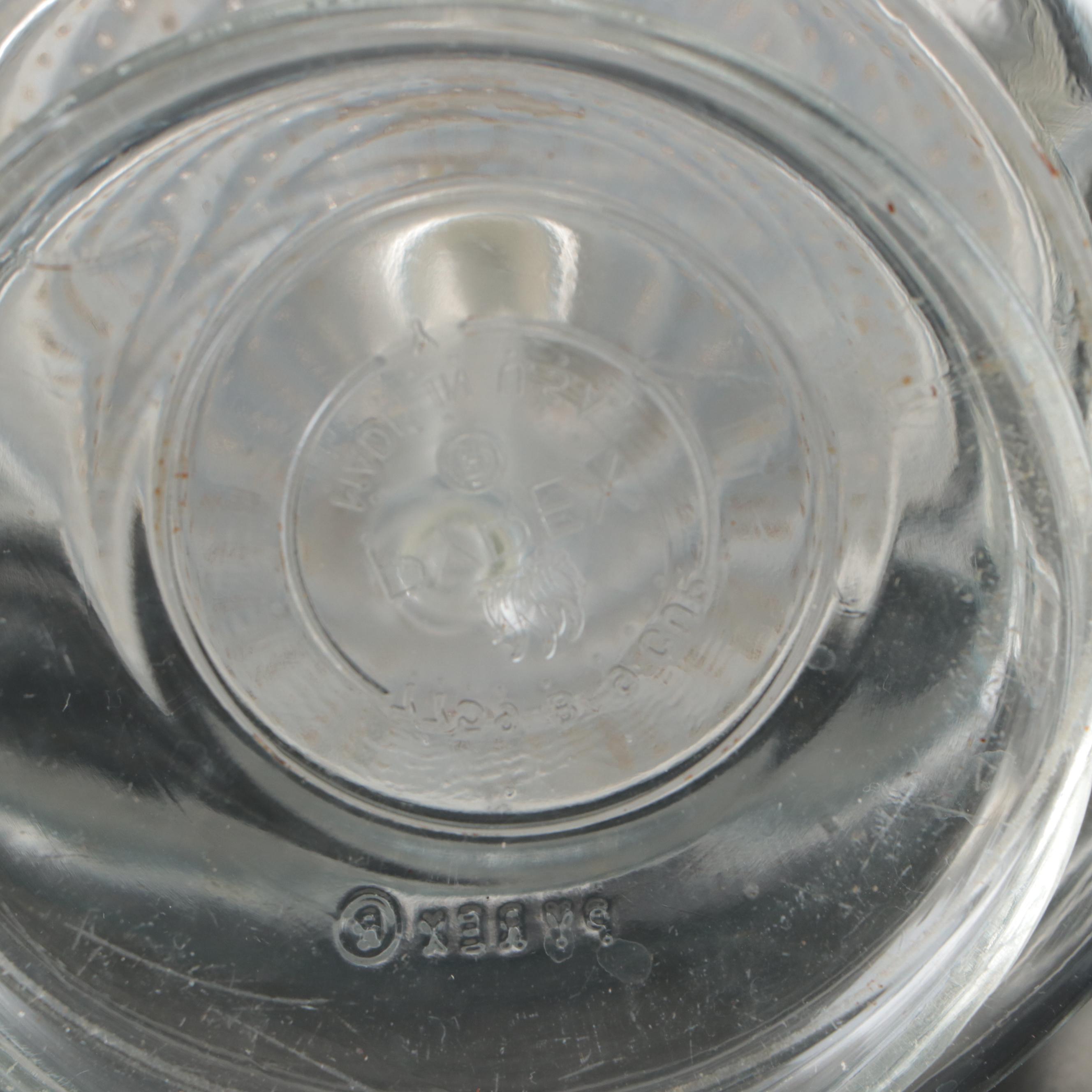 Pyrex Flameware Clear Glass Cooking Pots, Coffee Percolator and Teapot