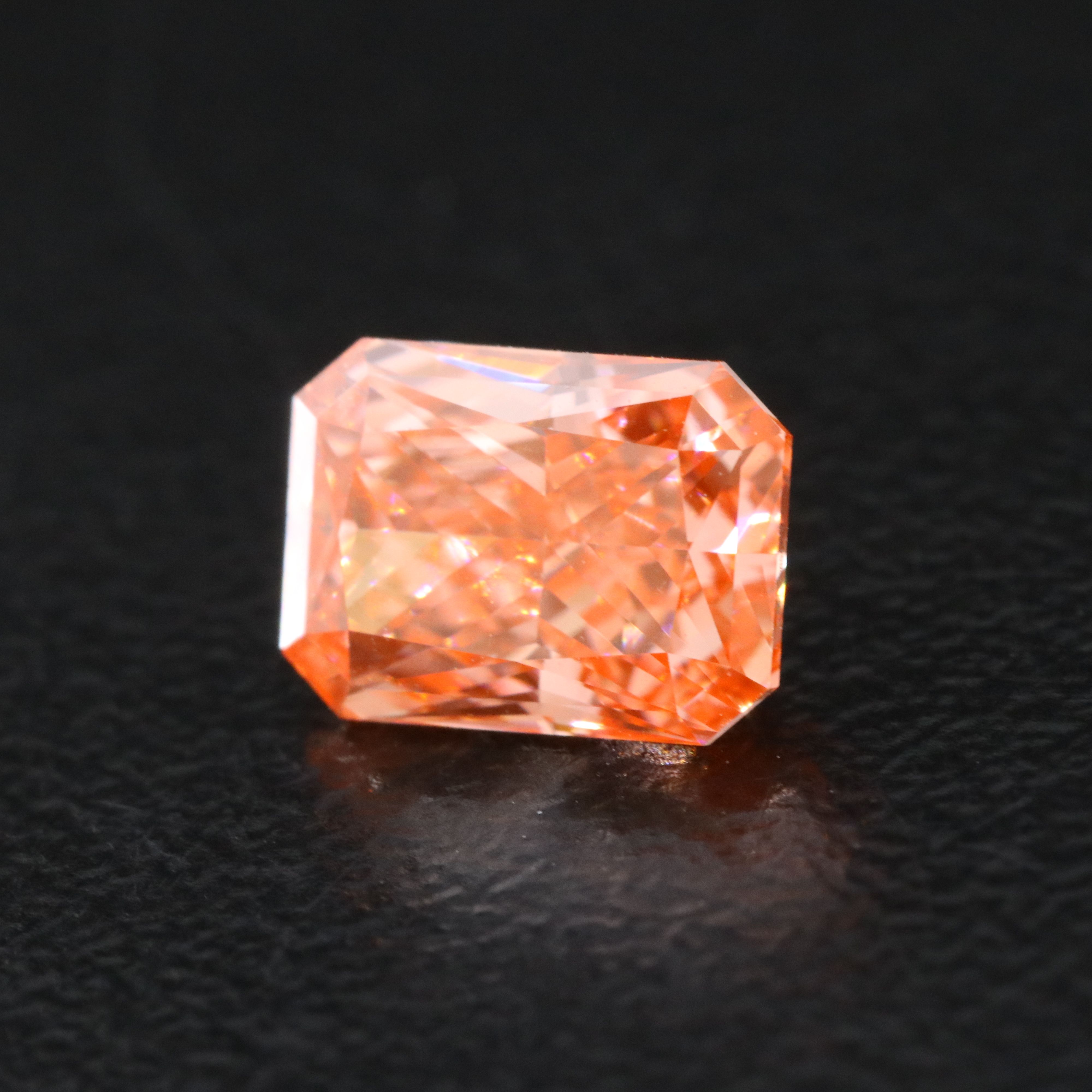 Loose 1.10 CT Lab Grown Fancy Pink Diamond with IGI Report