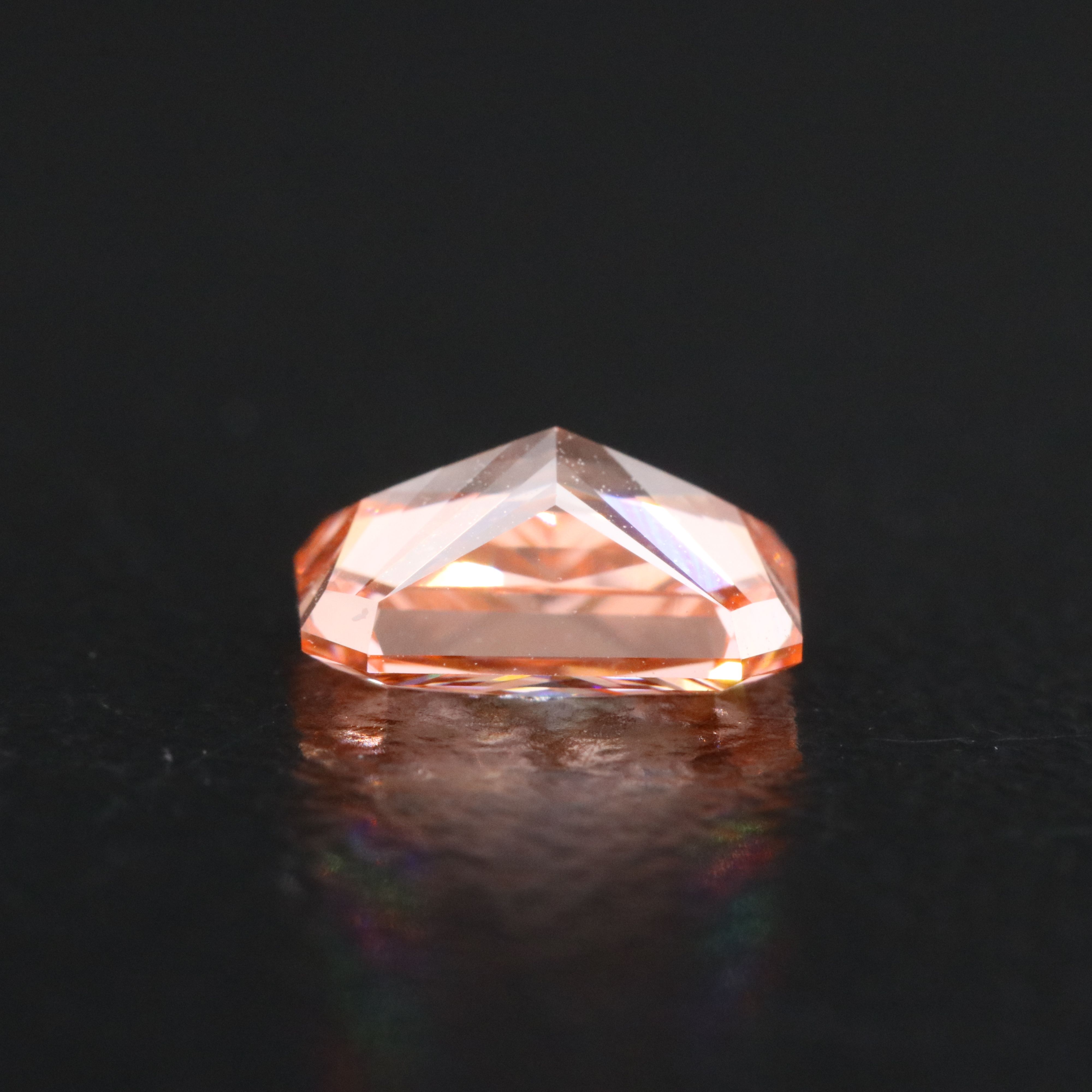 Loose 1.10 CT Lab Grown Fancy Pink Diamond with IGI Report