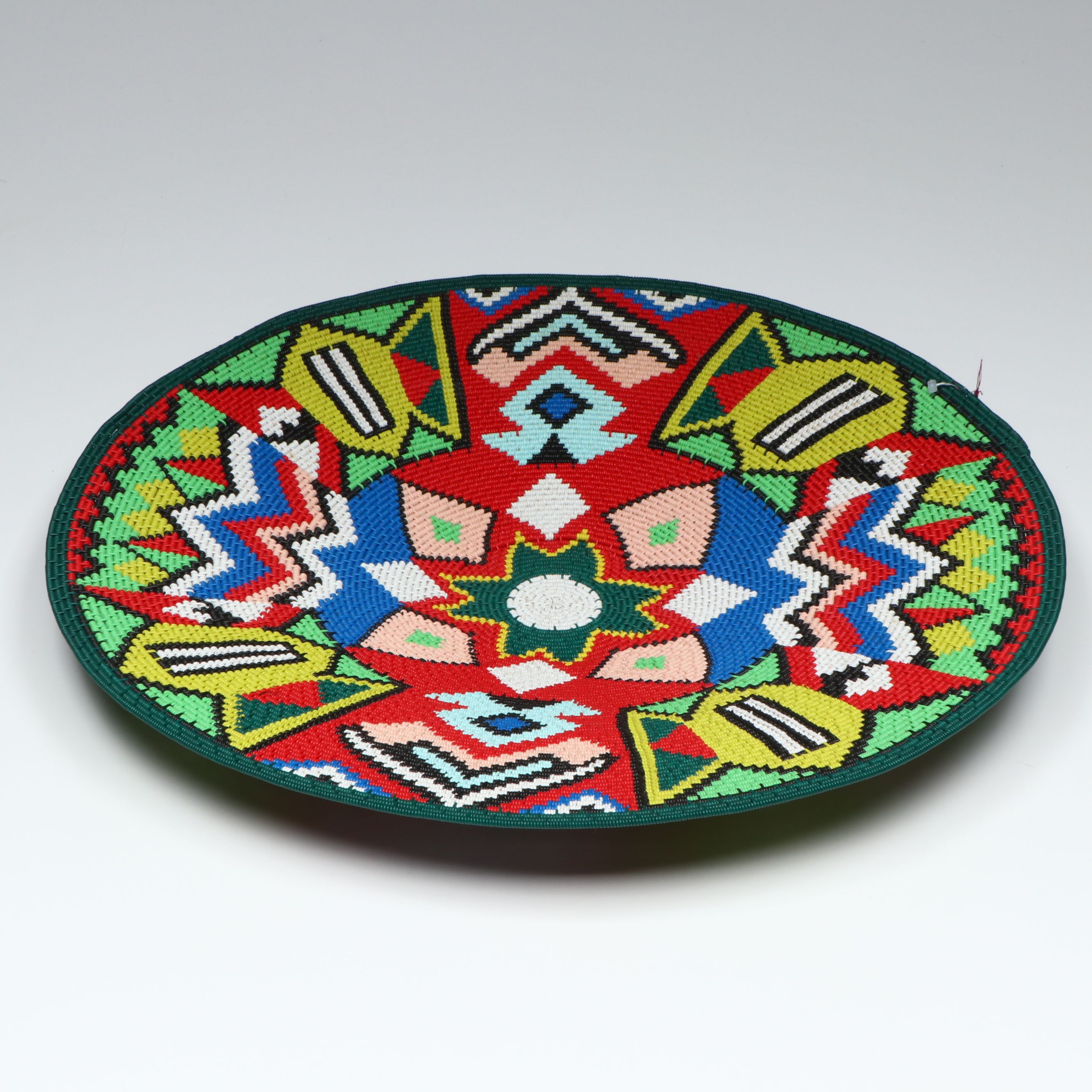 Myeketsi Mhlakwane South African Zulu Peoples Geometric Telephone Wire Basket