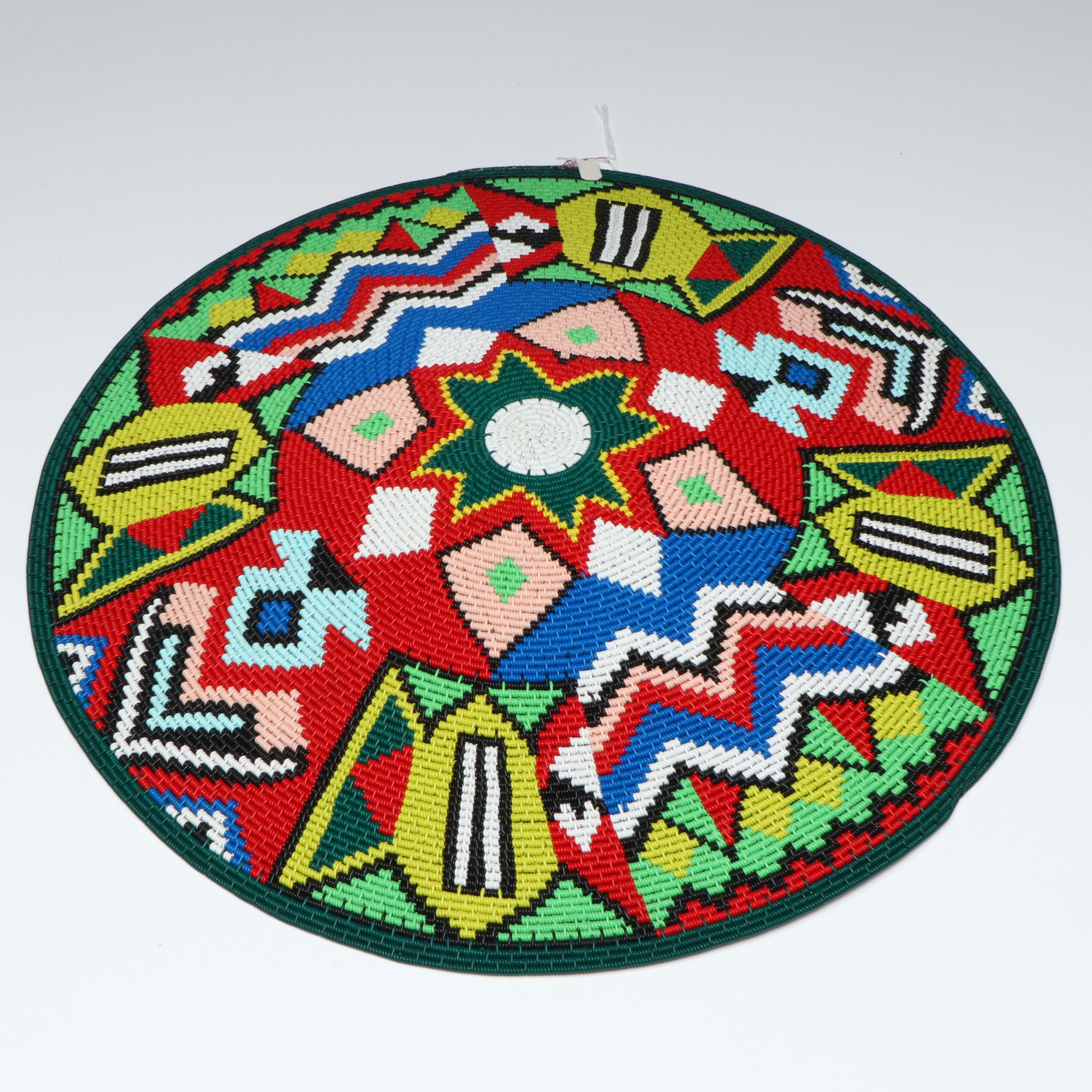 Myeketsi Mhlakwane South African Zulu Peoples Geometric Telephone Wire Basket
