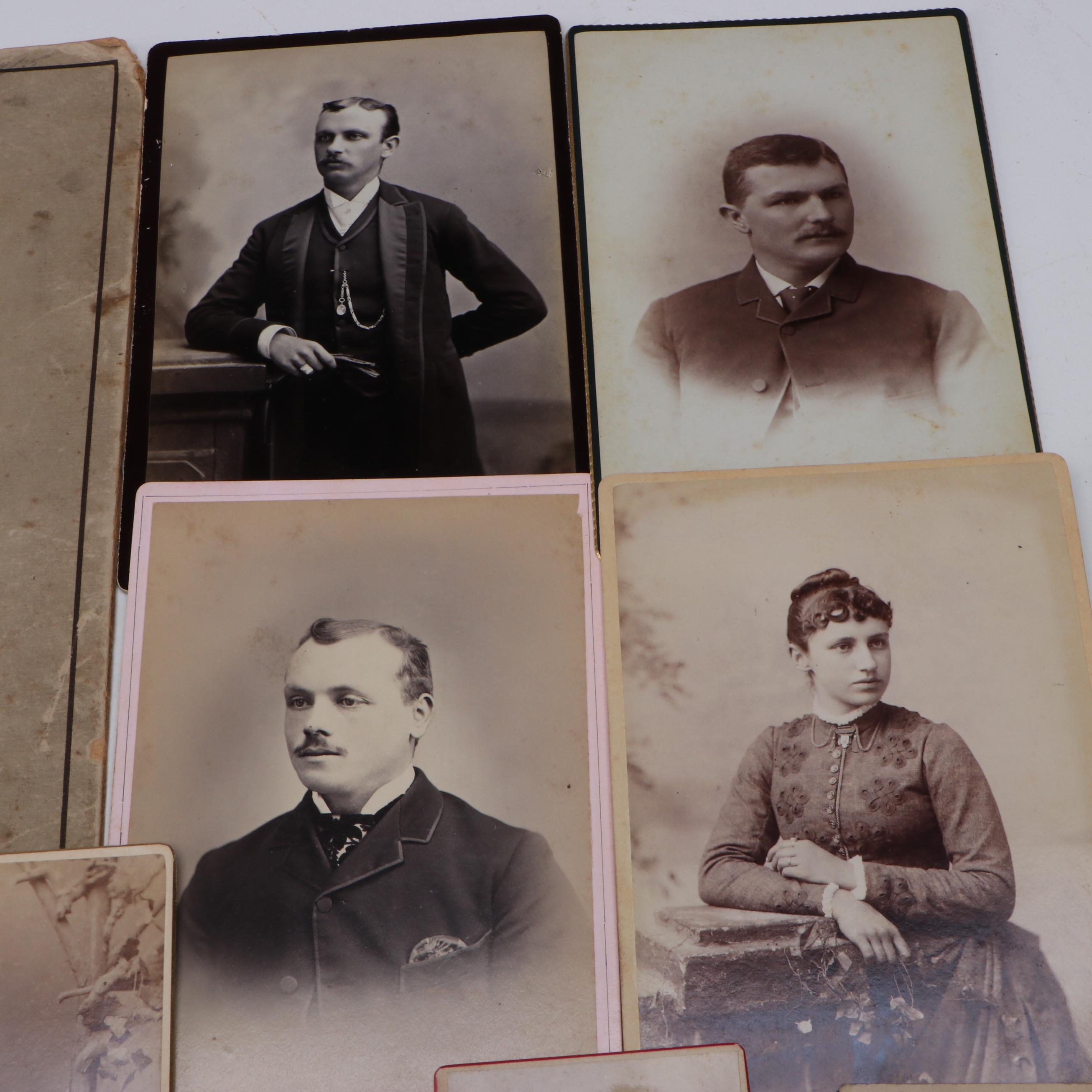 Tintypes, Carte de visite and More Photographs of Men, Women and Children