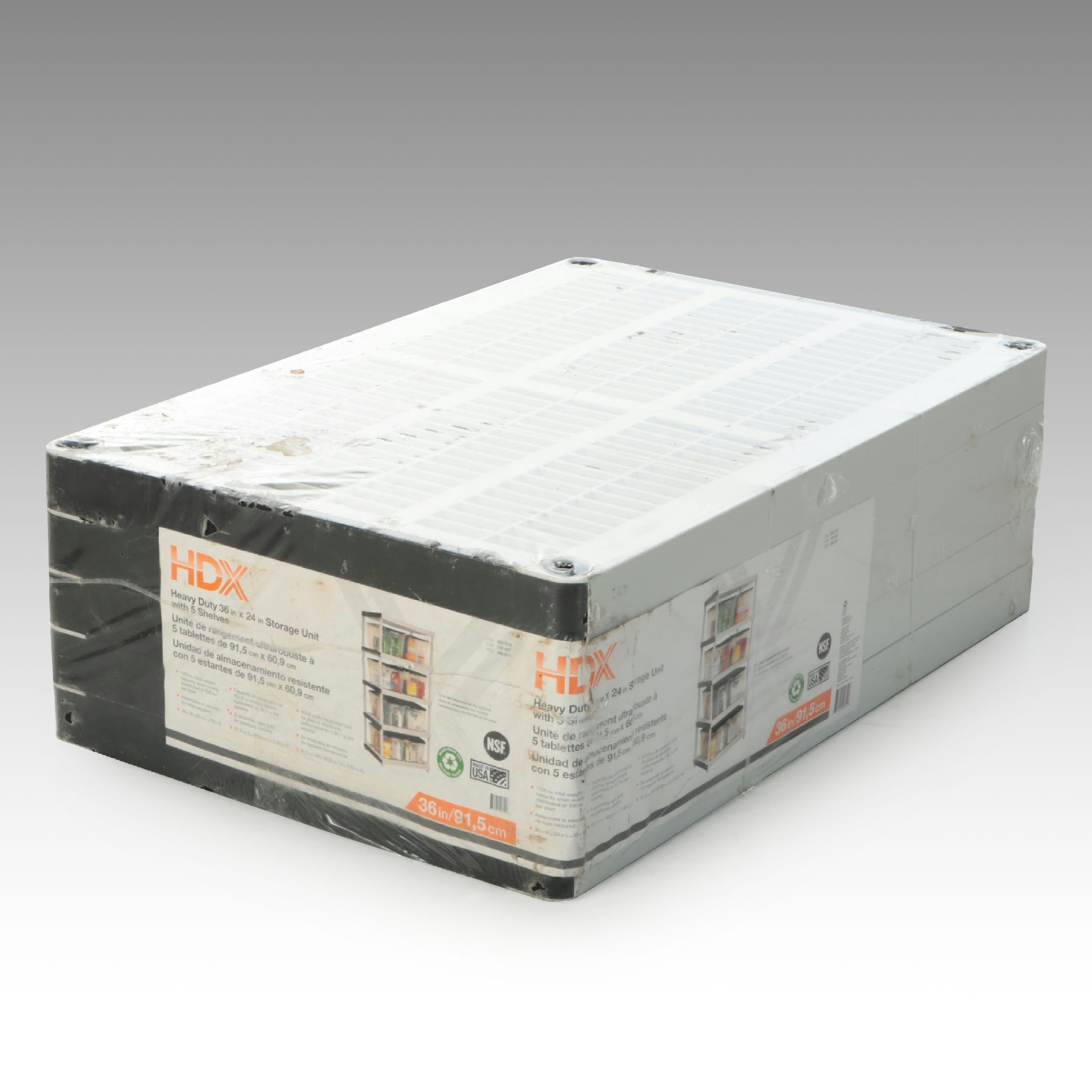 HDX Heavy Duty Storage Shelving Unit