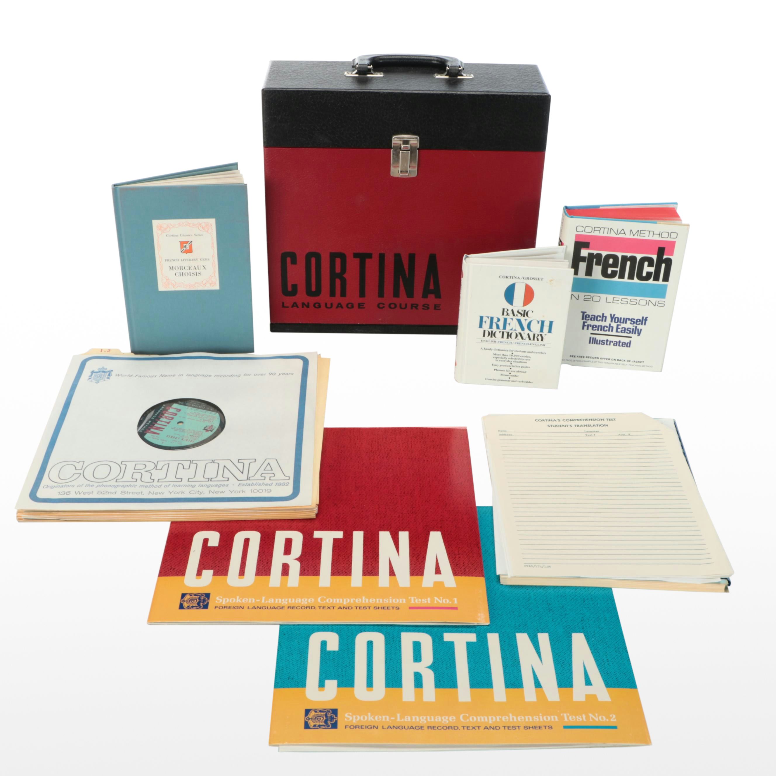 Cortina French Language Course Books and Worksheets