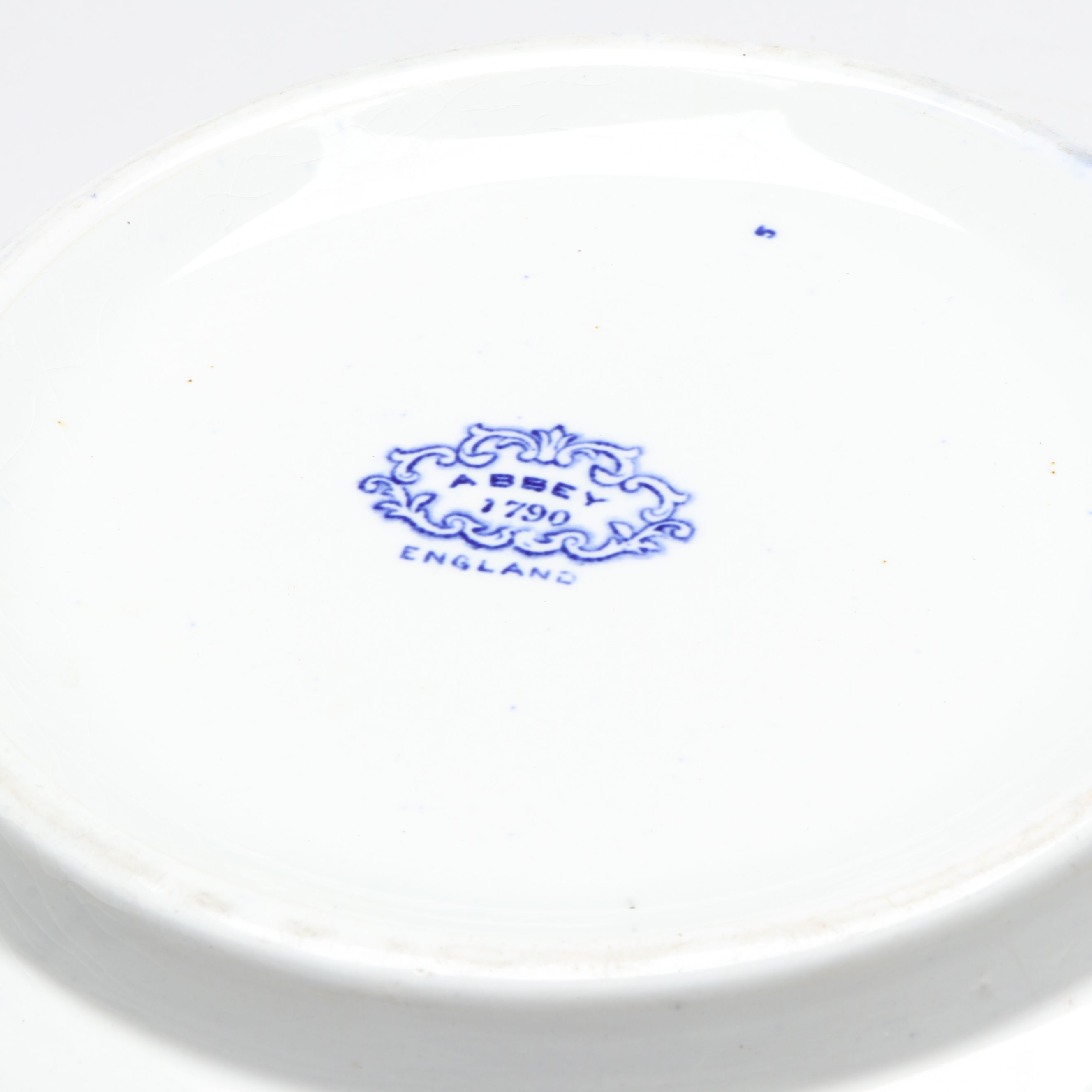 Wedgwood "Willow" Pitcher with George Jones & Sons "Abbey 1790" Basin