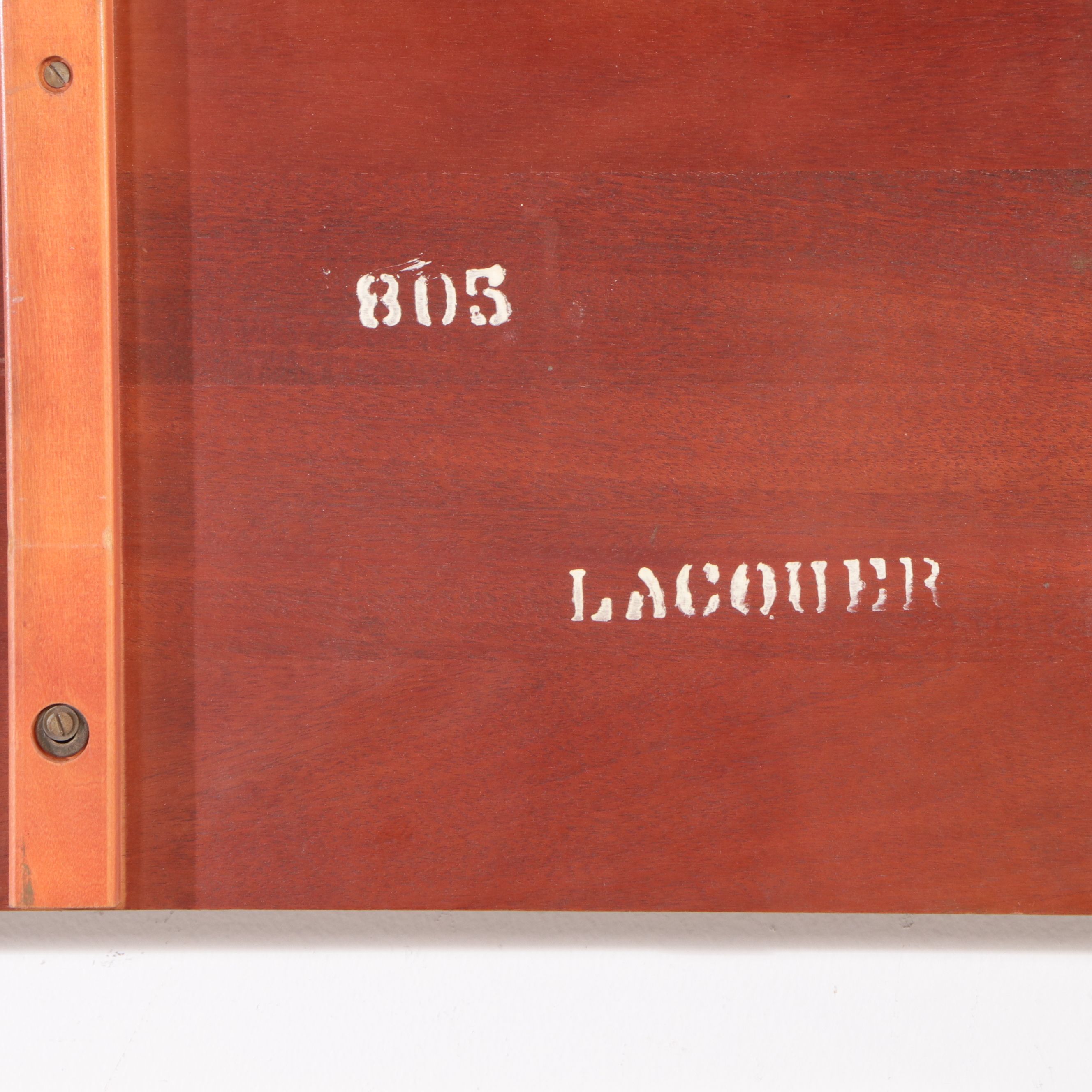 The Kling Factories Federal Style Mahogany Bed Frame, Early to Mid-20th Century