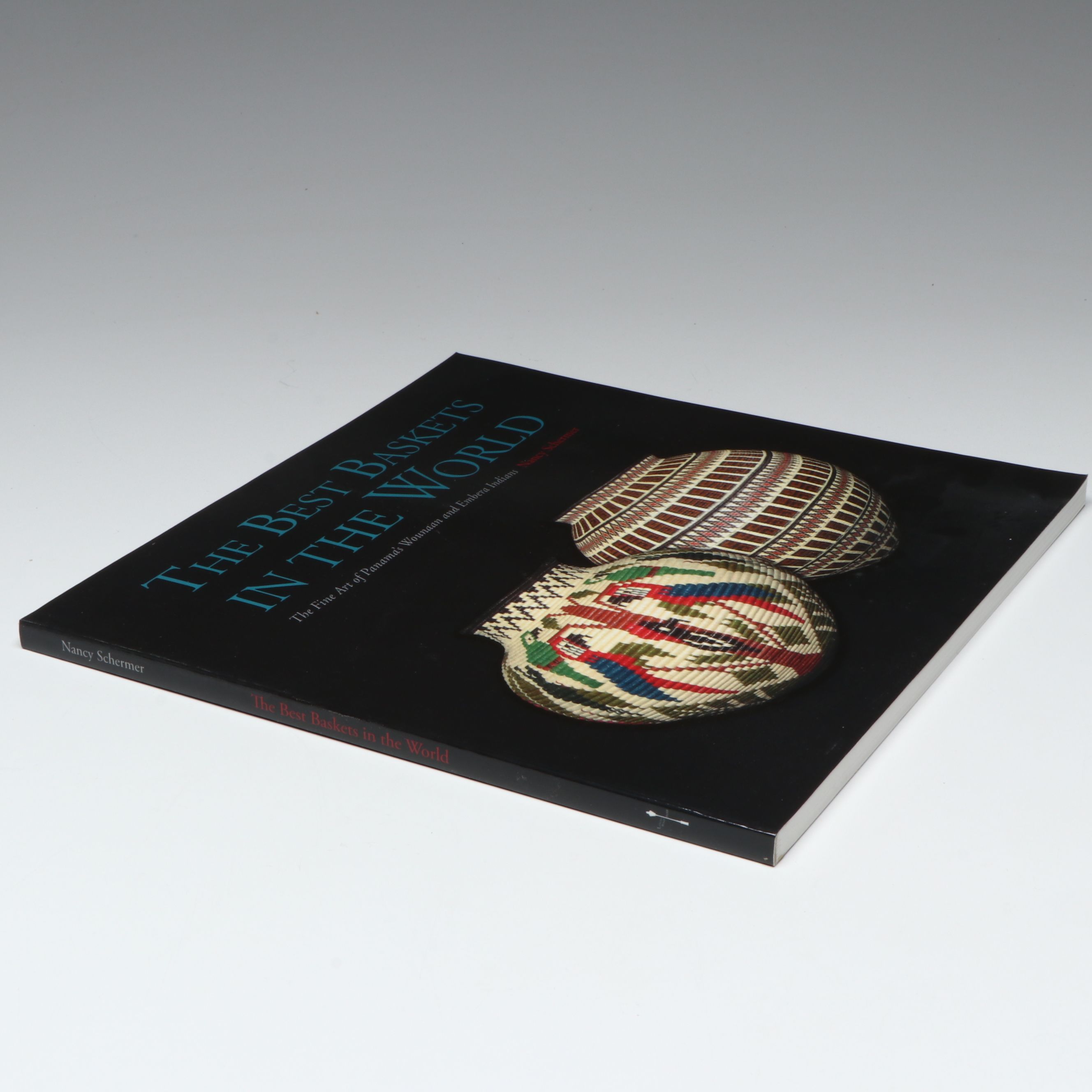 Panamanian Emberá-Wounaan Plant Fiber Basket with Reptiles and Tropical Birds