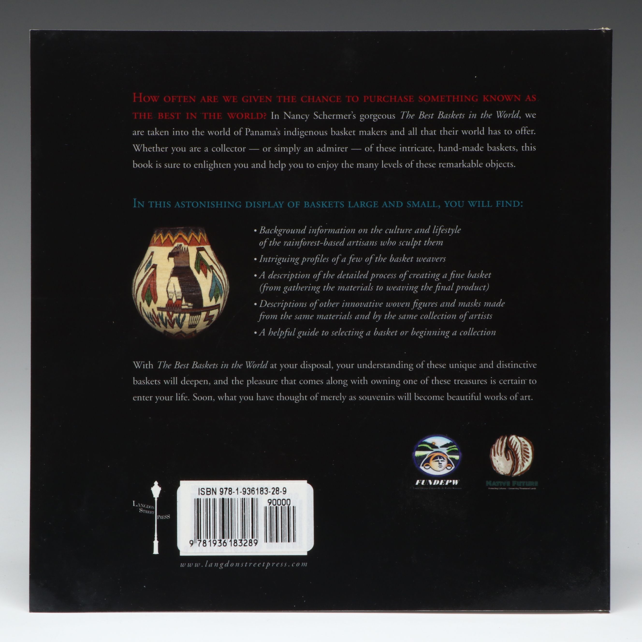 Panama Wounaan Chunga Fiber and Nahuala Basket