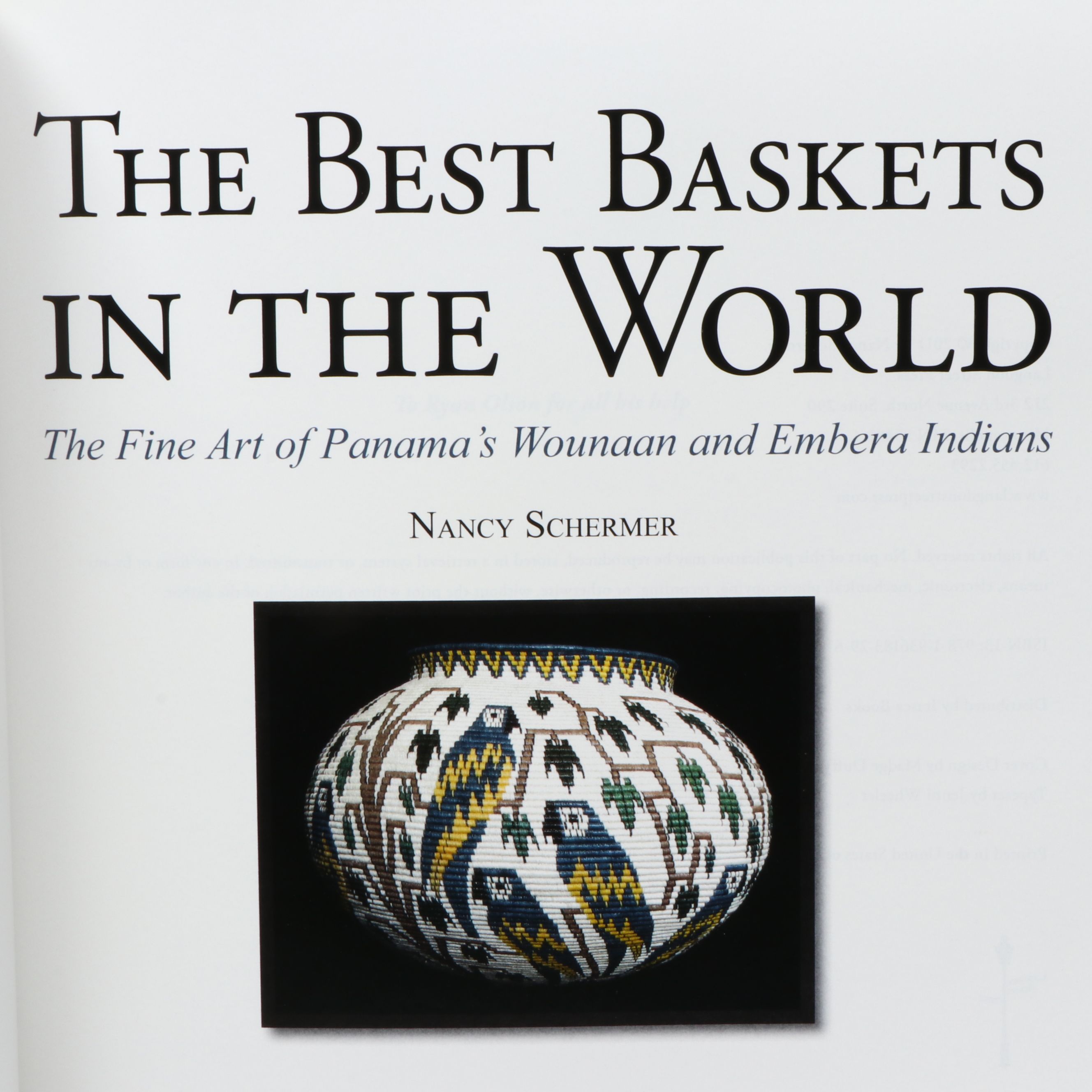 Panama Wounaan Chunga Fiber and Nahuala Basket