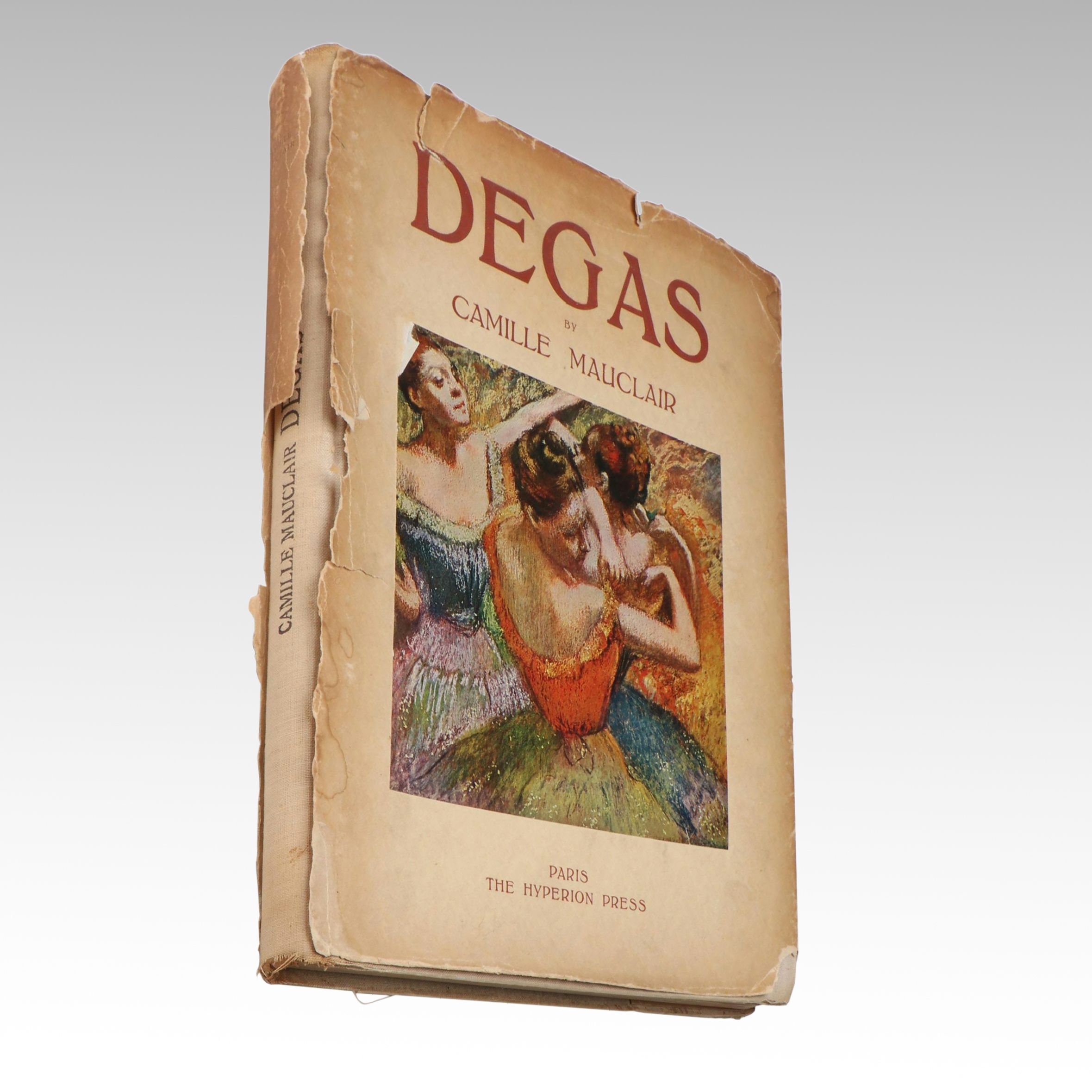 First Edition "Degas" by Camille Mauclair, 1937