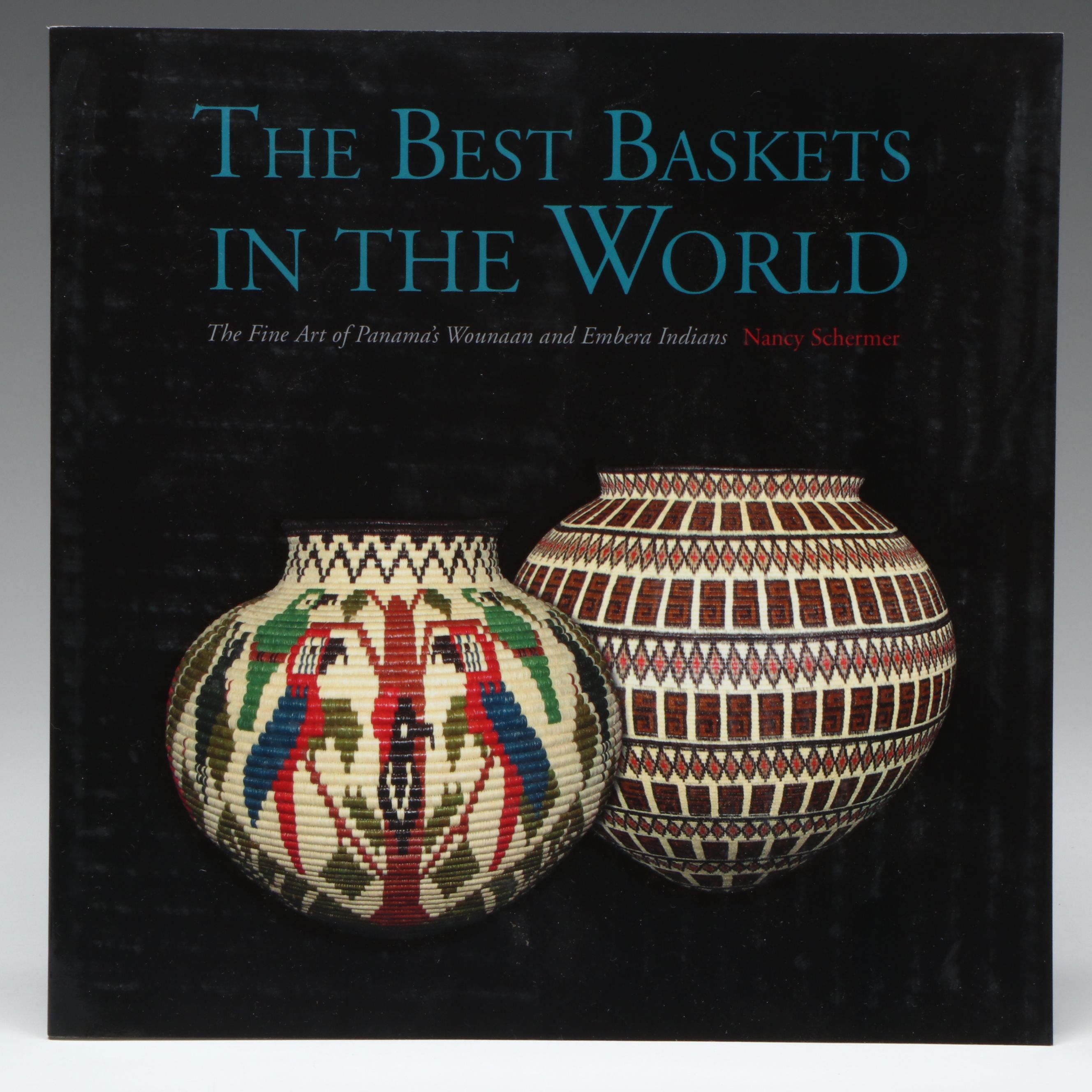 Panama Wounaan/Emberá Hand-Woven Chunga Fiber Basket