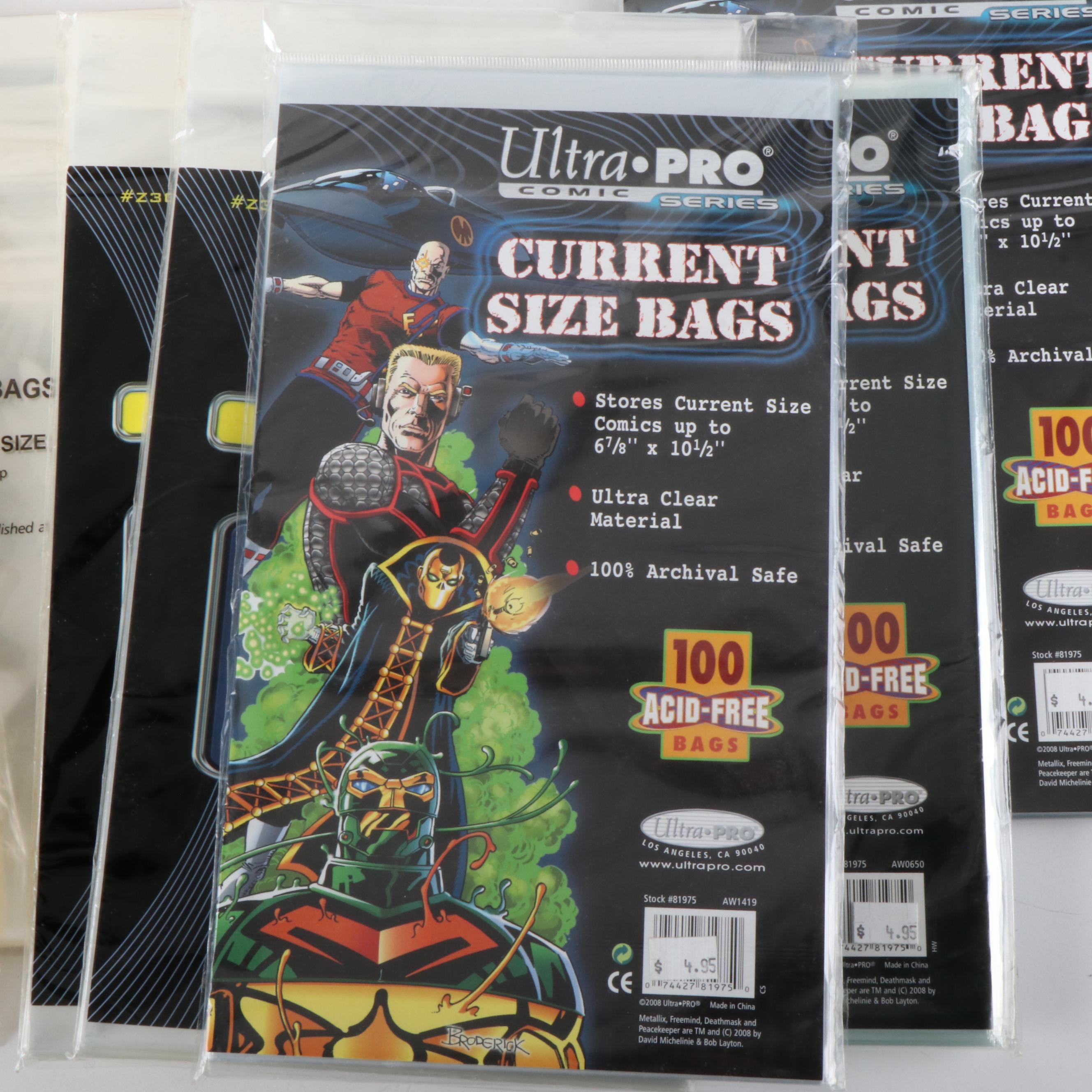 Over 1000 Current Size Boards and Bags for Collecting and Archiving Comics