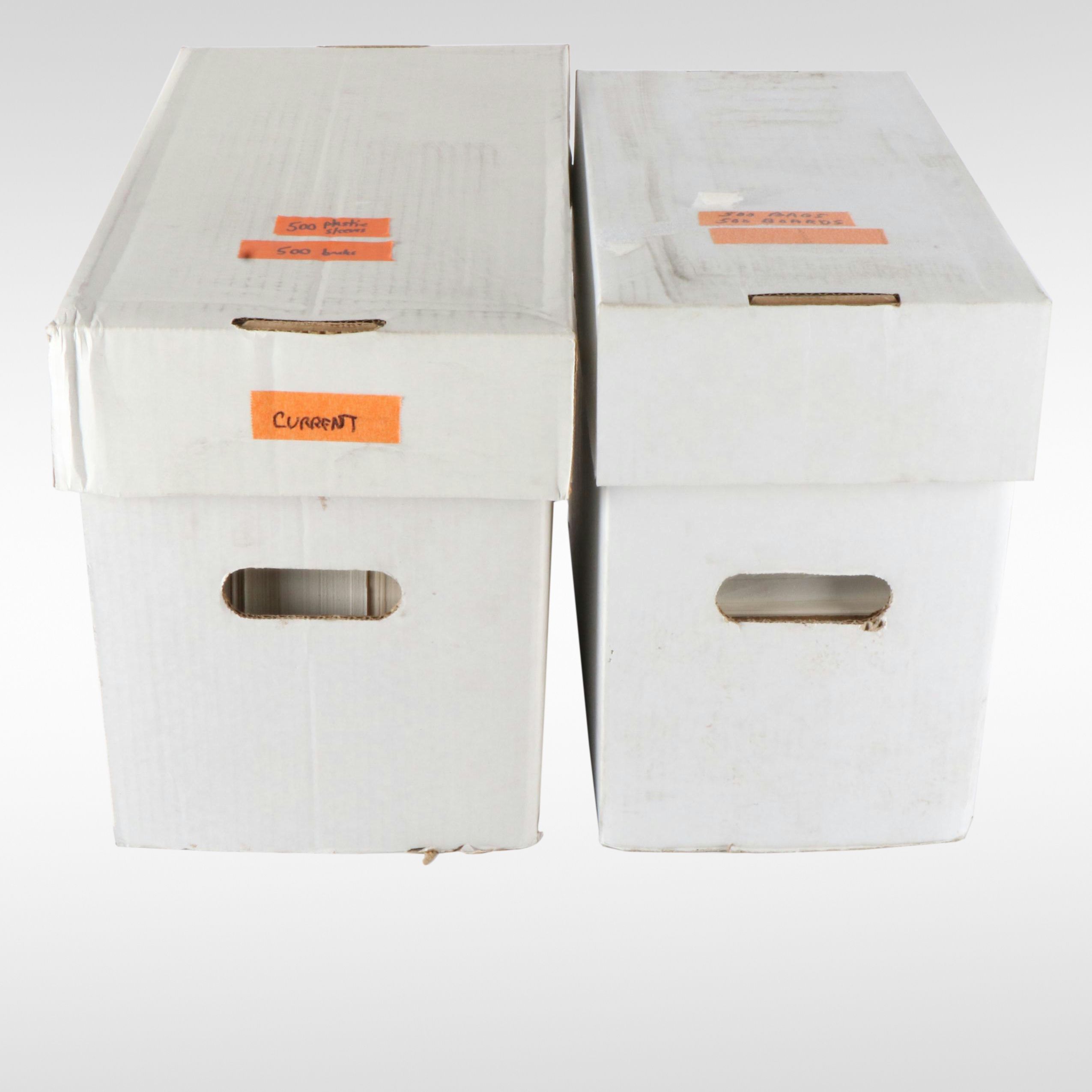 Over 1000 Current Size Boards and Bags for Collecting and Archiving Comics