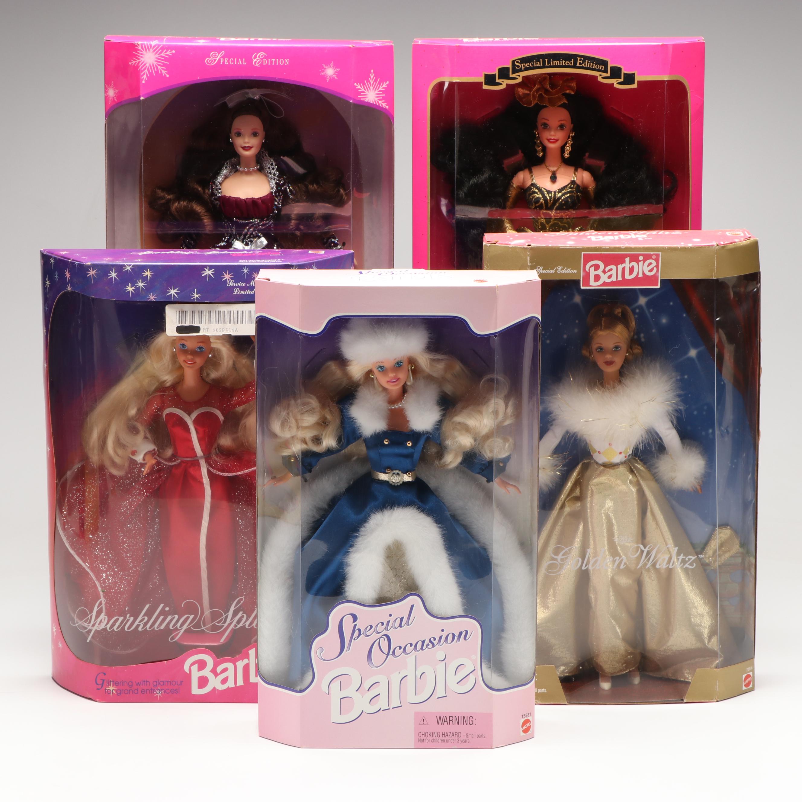 Barbie "Special Occasion", "Moonlight Magic", and Other Barbie Dolls