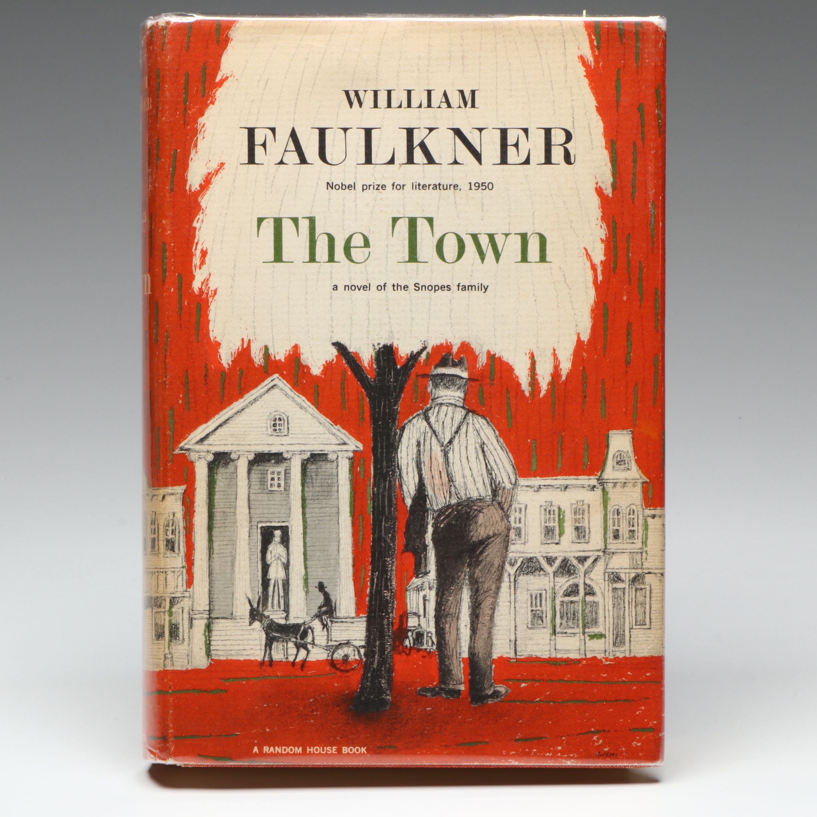 First Edition, Second State "The Town" by William Faulkner, 1957