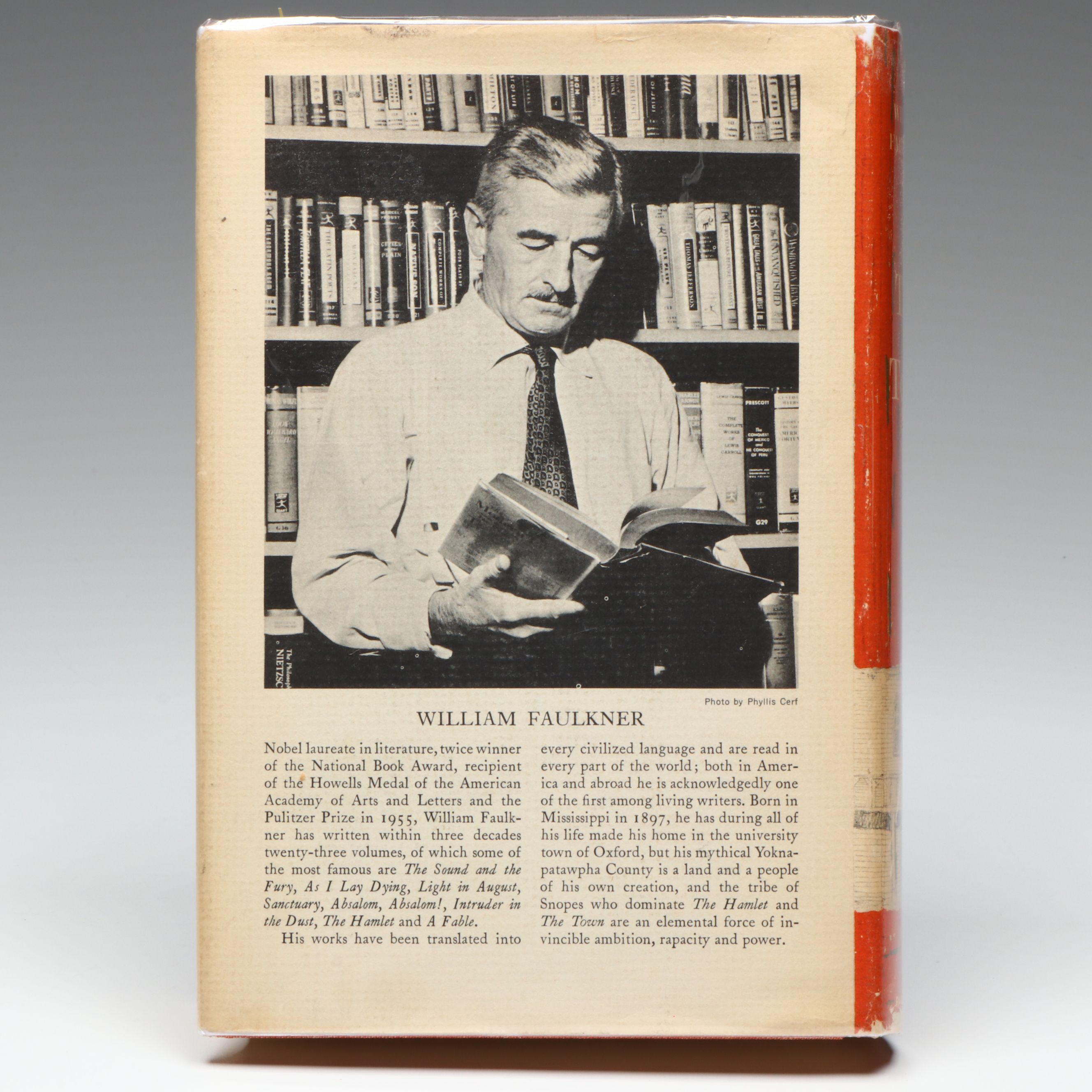 First Edition, Second State "The Town" by William Faulkner, 1957