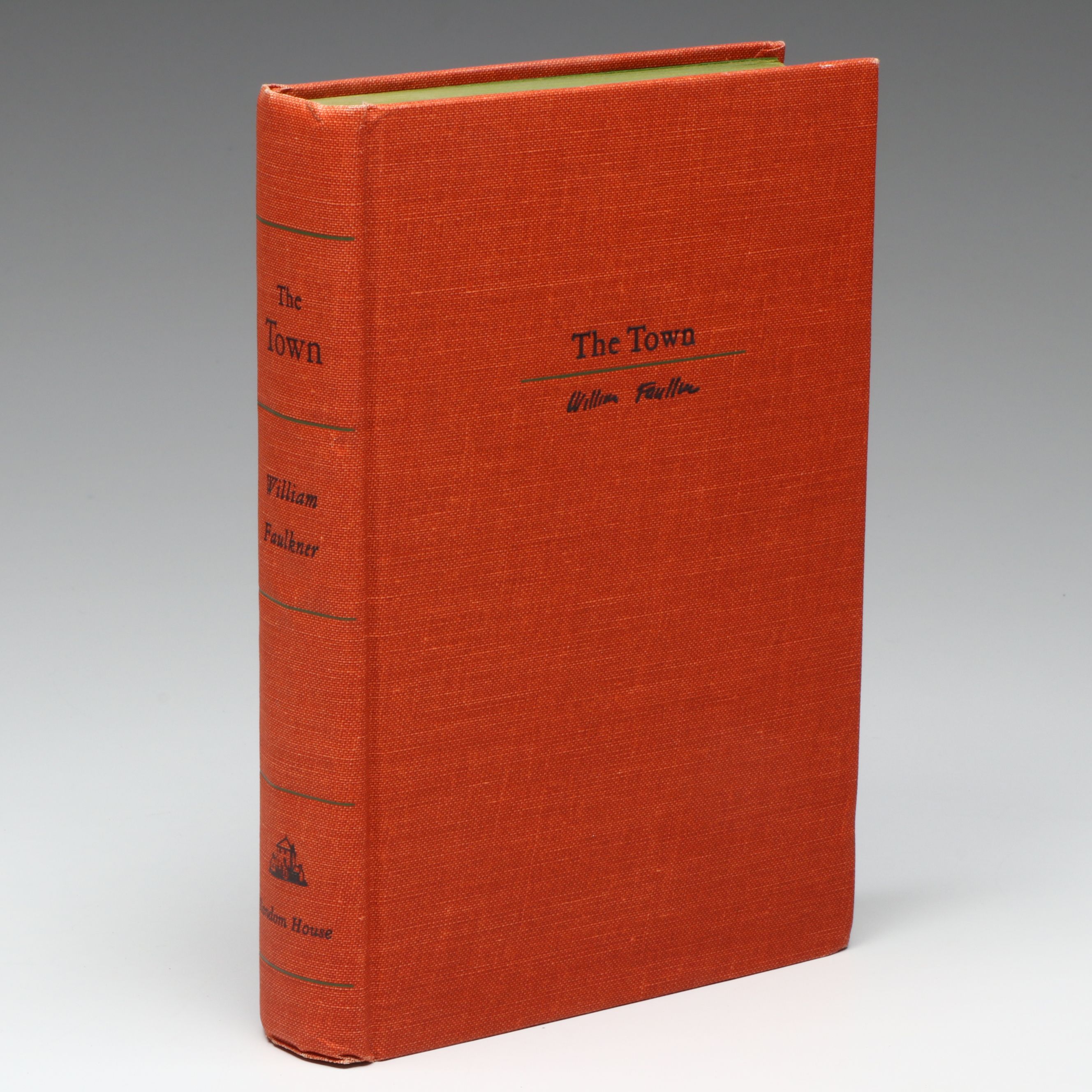 First Edition, Second State "The Town" by William Faulkner, 1957
