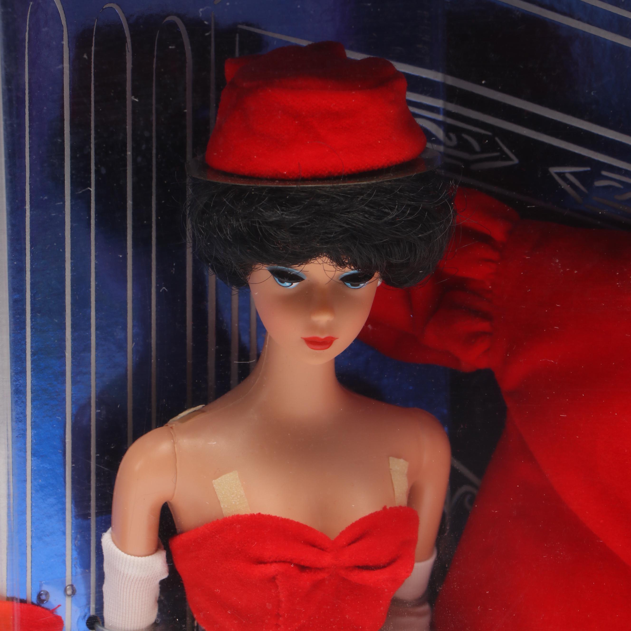 Barbie Collector Edition Dolls Featuring "Busy Gal" and "Silken Flame" Dolls