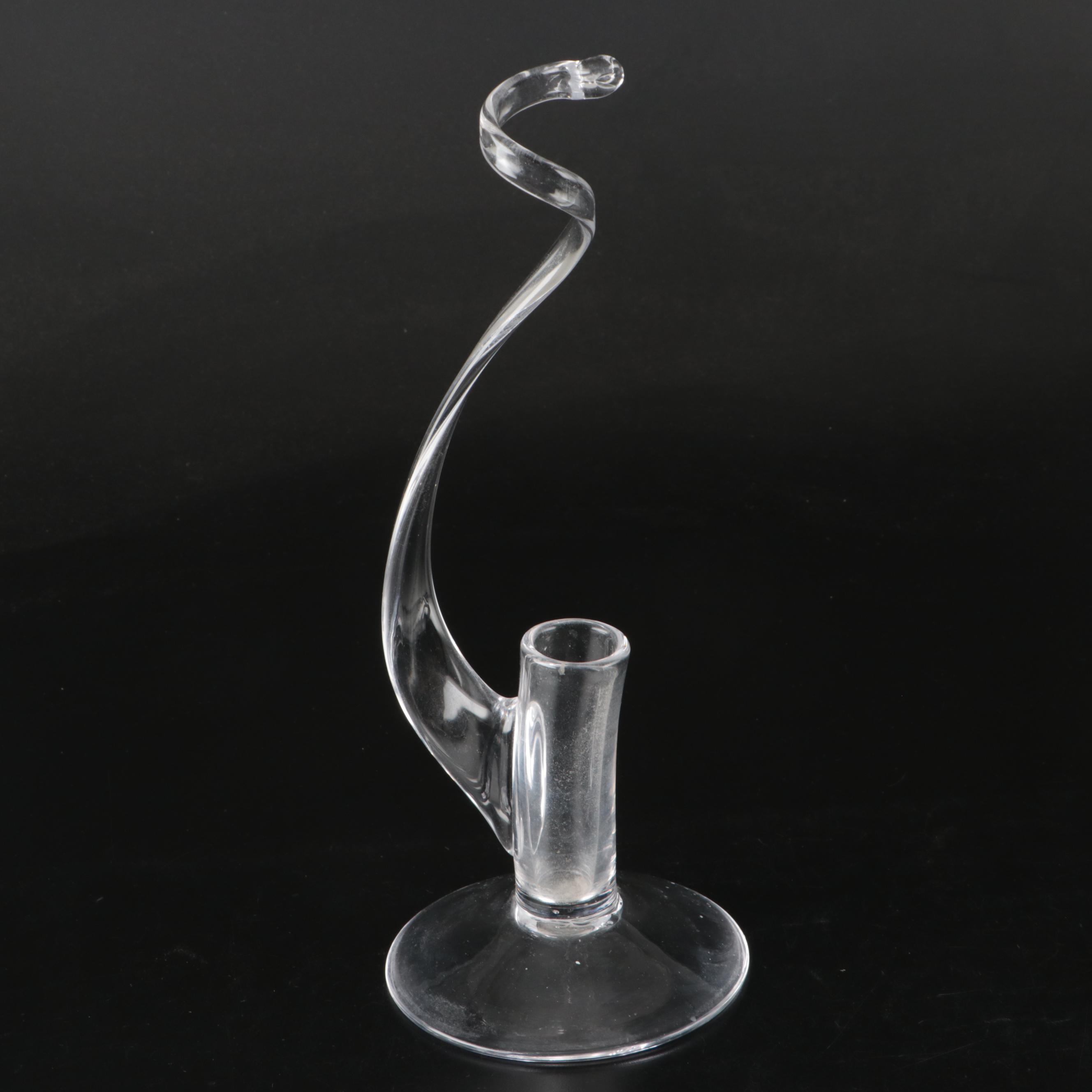 Tiffany "Sierra" Vase with Spiral Bud Vase and More Glass and Other Tableware