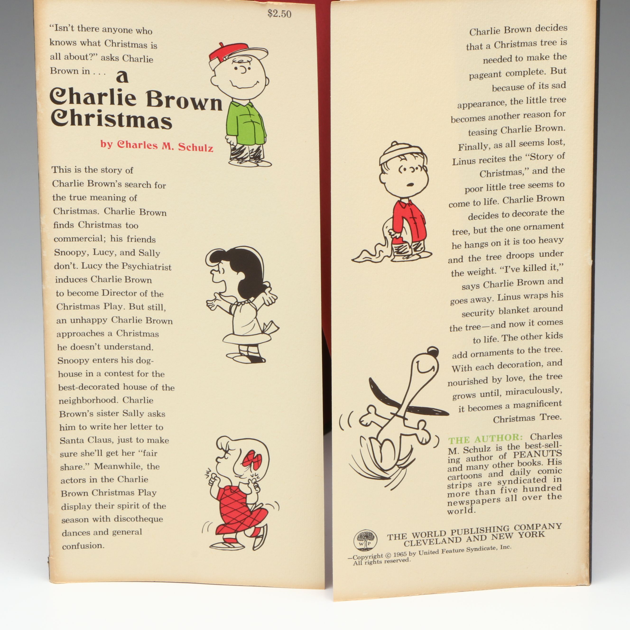 First Edition "A Charlie Brown Christmas" by Charles M. Schulz, 1965