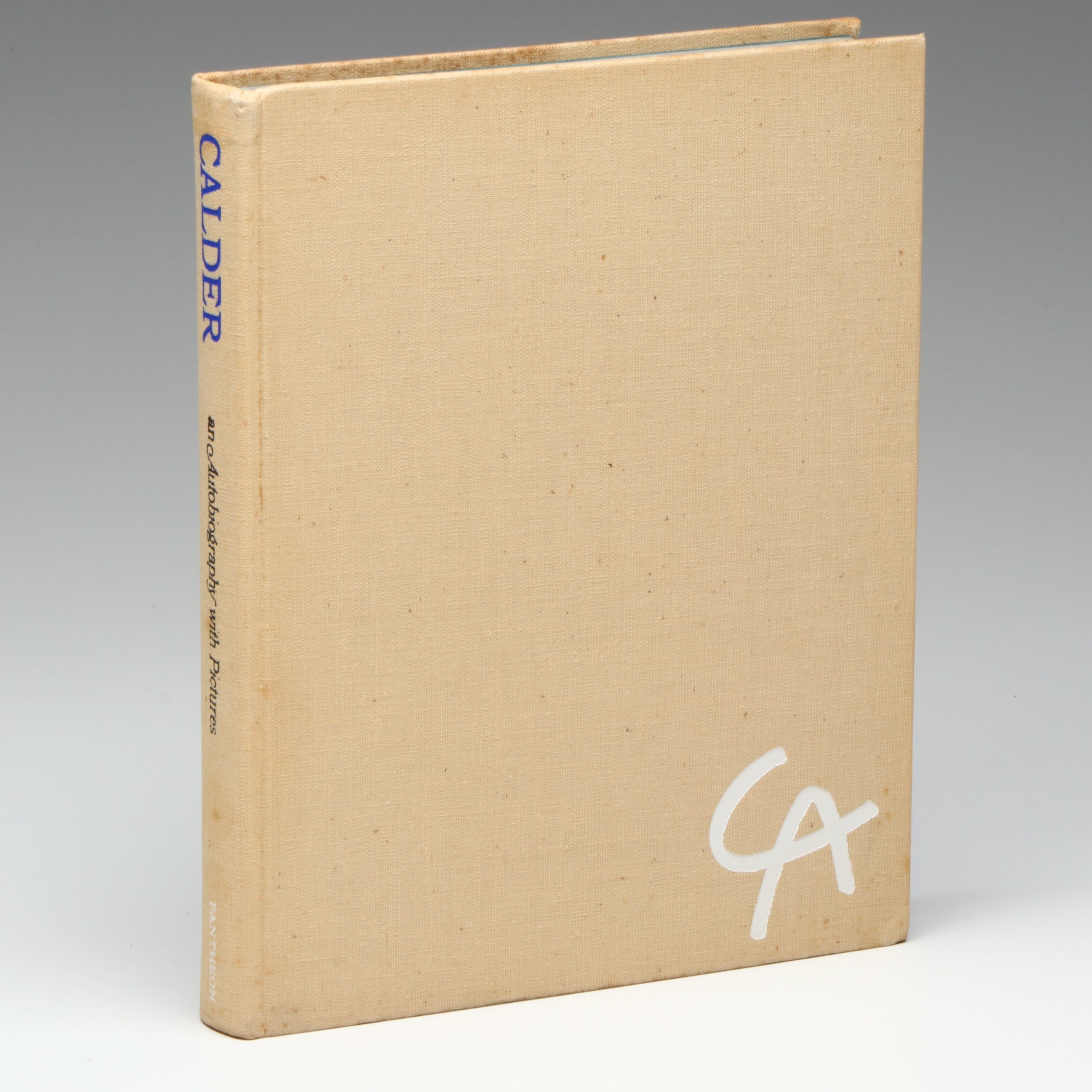 First Printing "Calder: An Autobiography with Pictures" by Alexander Calder